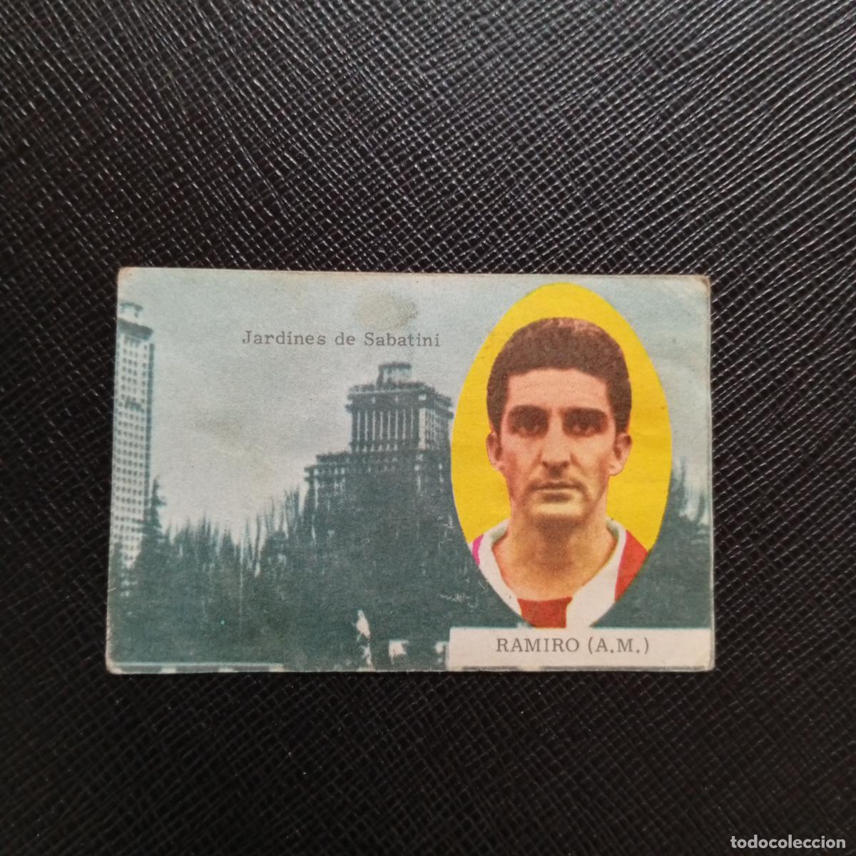 Cromos de f&uacute;tbol: RAMIRO AT MADRID AT MADRID FHER 1963 1964 CROMO FUTBOL 63 64 LIGA - DESPEGADO - A171 PG226