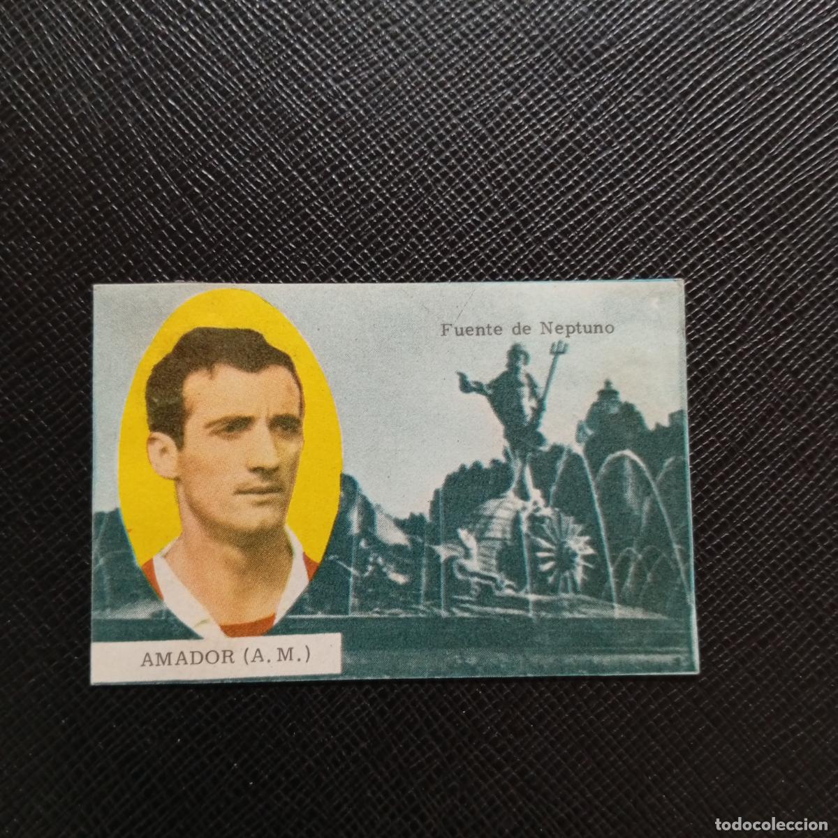 Cromos de f&uacute;tbol: AMADOR AT MADRID AT MADRID FHER 1963 1964 CROMO FUTBOL 63 64 LIGA - DESPEGADO - A171 PG226