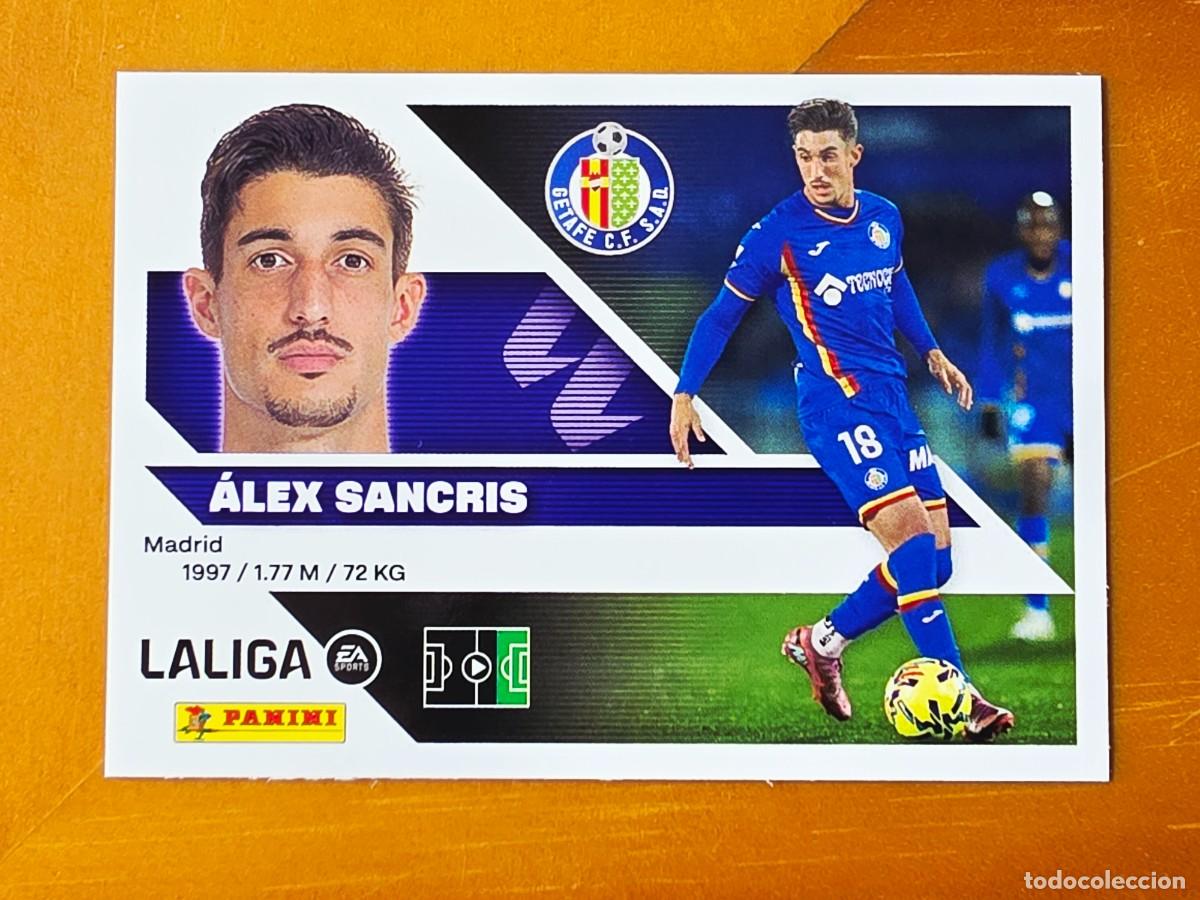 Cromos de f&uacute;tbol: 17 &Aacute;lex Sancris, Getafe CF, Panini Ediciones Liga Este 2026 2027 26 27 sin pegar