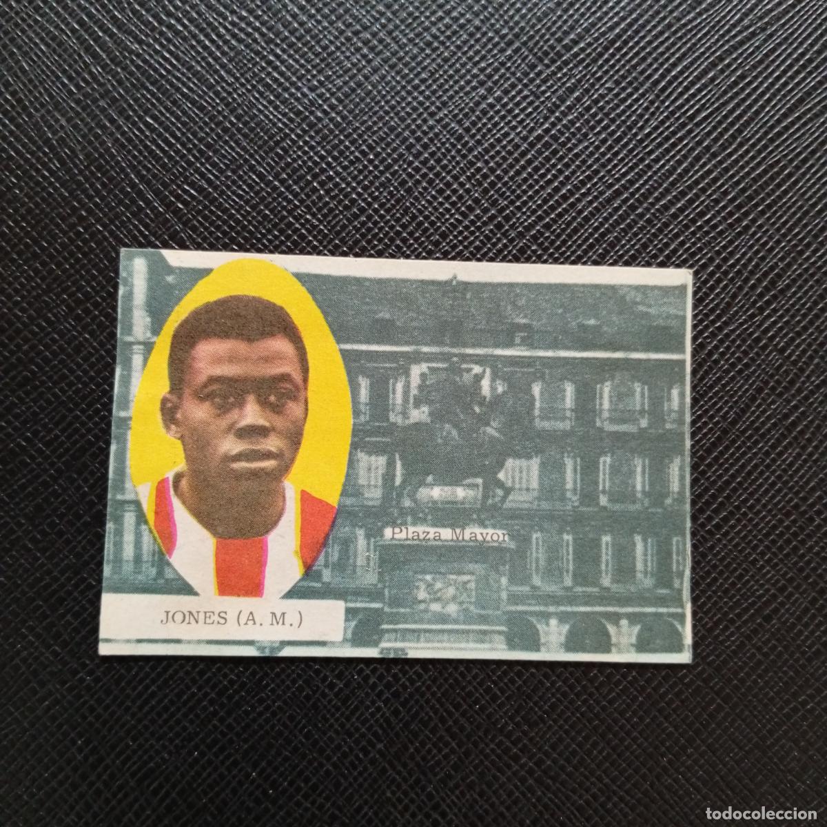Cromos de f&uacute;tbol: JONES AT MADRID AT MADRID FHER 1963 1964 CROMO FUTBOL 63 64 LIGA - DESPEGADO - A171 PG253