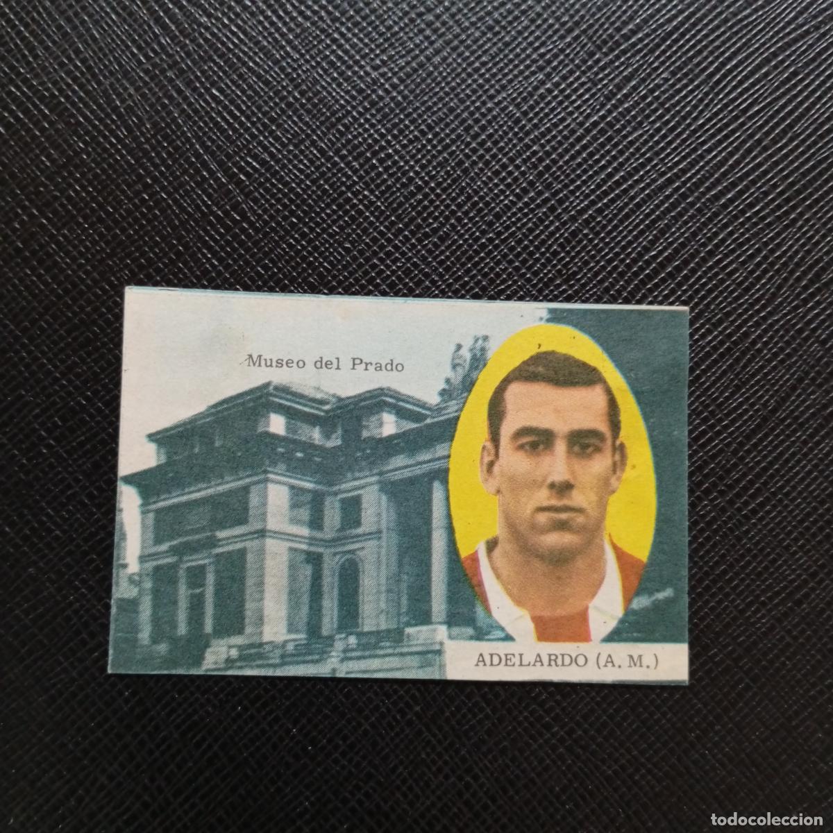 Cromos de f&uacute;tbol: ADELARDO AT MADRID AT MADRID FHER 1963 1964 CROMO FUTBOL 63 64 LIGA - DESPEGADO - A171 PG262