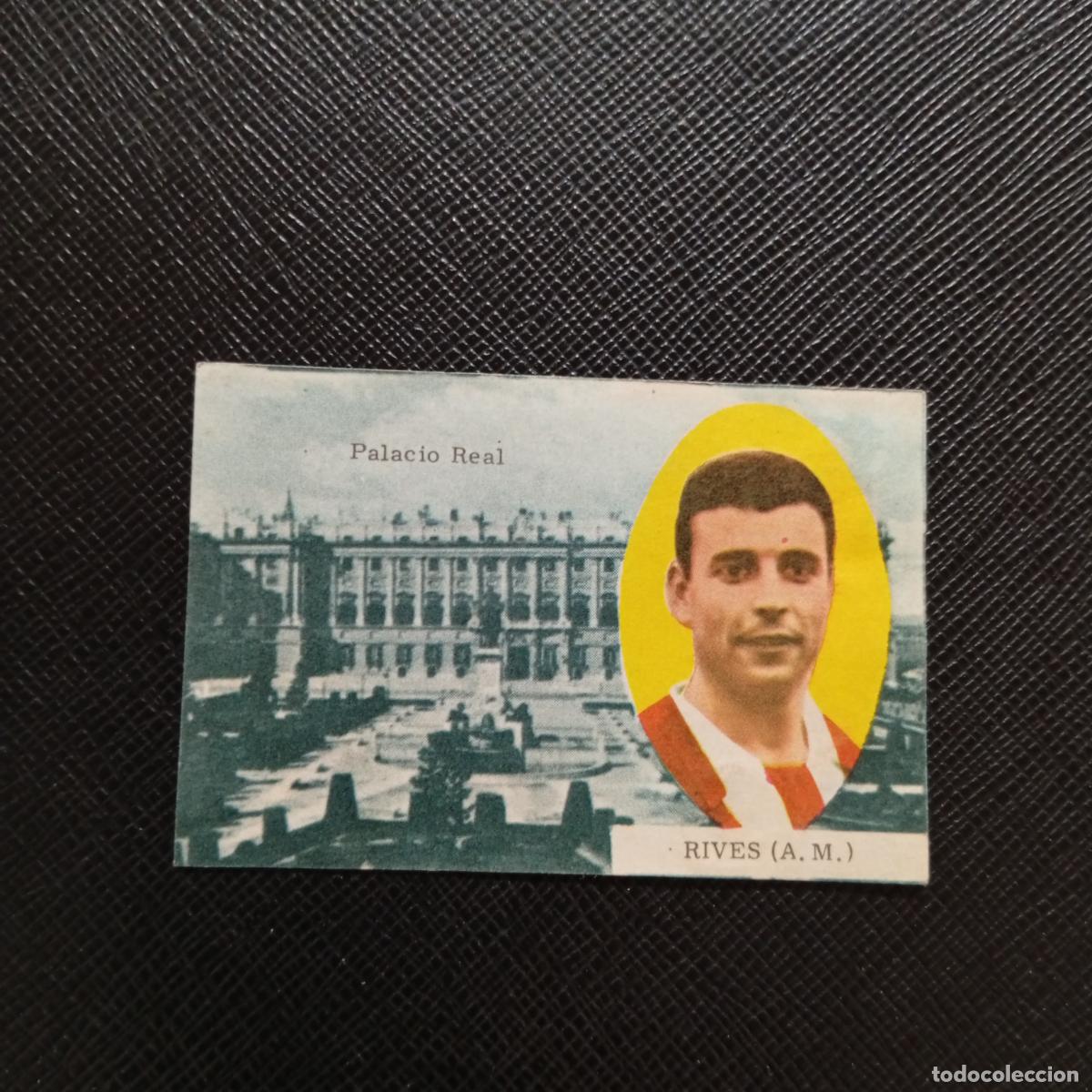 Cromos de f&uacute;tbol: RIVES AT MADRID AT MADRID FHER 1963 1964 CROMO FUTBOL 63 64 LIGA - DESPEGADO - A171 PG271