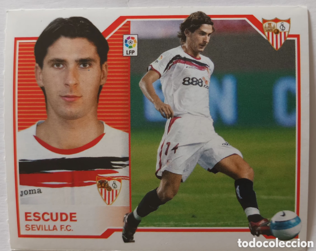 Cromos de f&uacute;tbol: CROMO DE ESCUDE. SEVILLA FC
