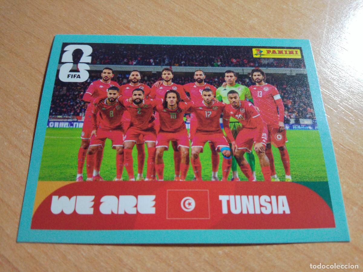 Cromos de f&uacute;tbol: TUN 13 EQUIPO DE TUNEZ MUNDIAL FIFA WORLD CUP 2026 26 PANINI STICKERS NUEVO
