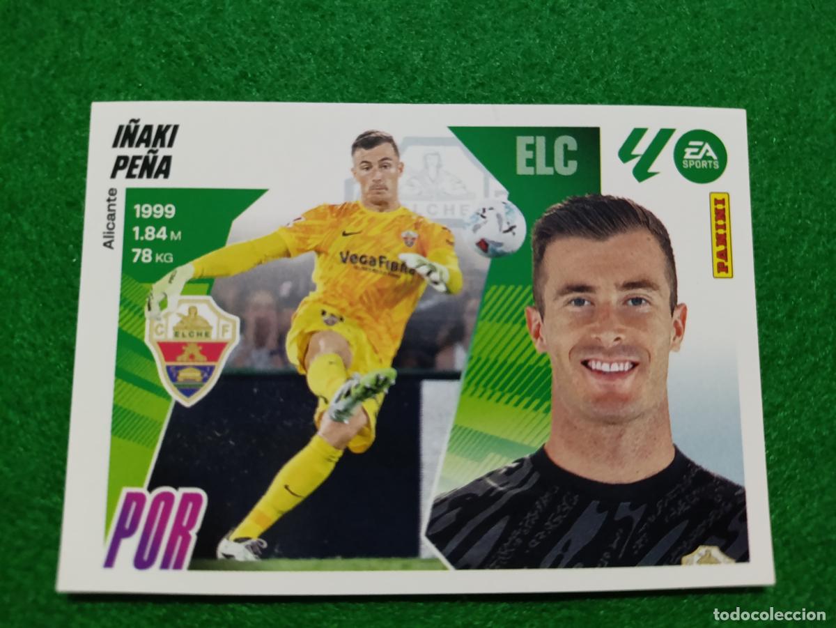 Figurine di Calcio: LIGA ESTE 2025 2026 ELCHE CF N&ordm;4 BIS COLOCA I&Ntilde;AKI PE&Ntilde;A