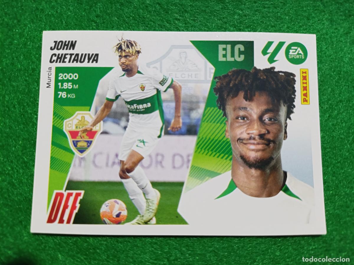 Figurine di Calcio: LIGA ESTE 2025 2026 ELCHE CF N&ordm;8 JOHS CHETAUYA