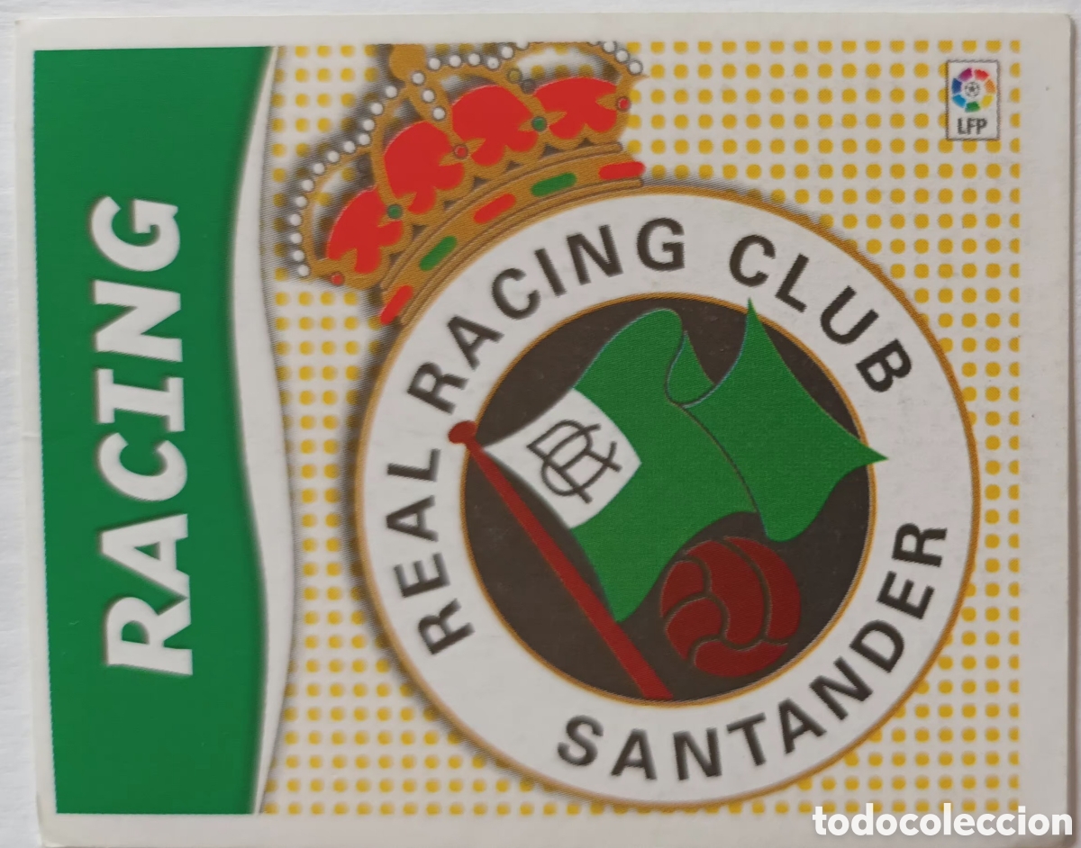 Cromos de f&uacute;tbol: CROMO ESCUDO. R. RACING CLUB SANTANDER
