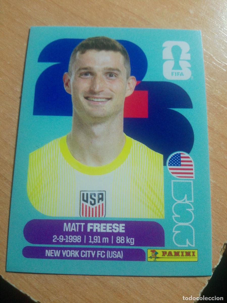 Cromos de f&uacute;tbol: FREESE ESTADOS UNIDOS USA 2 MUNDIAL FIFA WORLD CUP 2026 26 PANINI STICKERS NUEVO