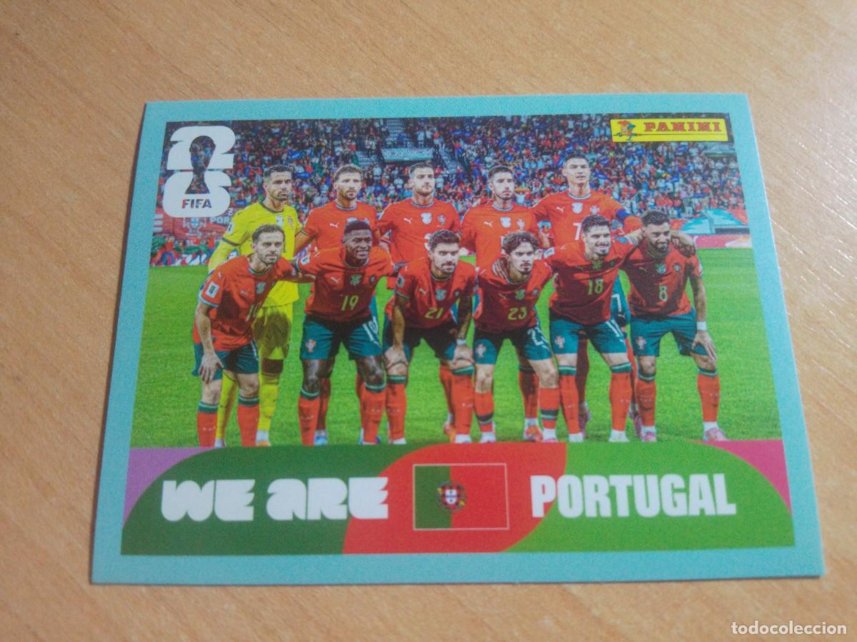 Cromos de f&uacute;tbol: PLANTILLA PORTUGAL CON CRISTIANO RONALDO POR 13 MUNDIAL FIFA WORLD CUP 2026 26 PANINI STICKERS NUEVO