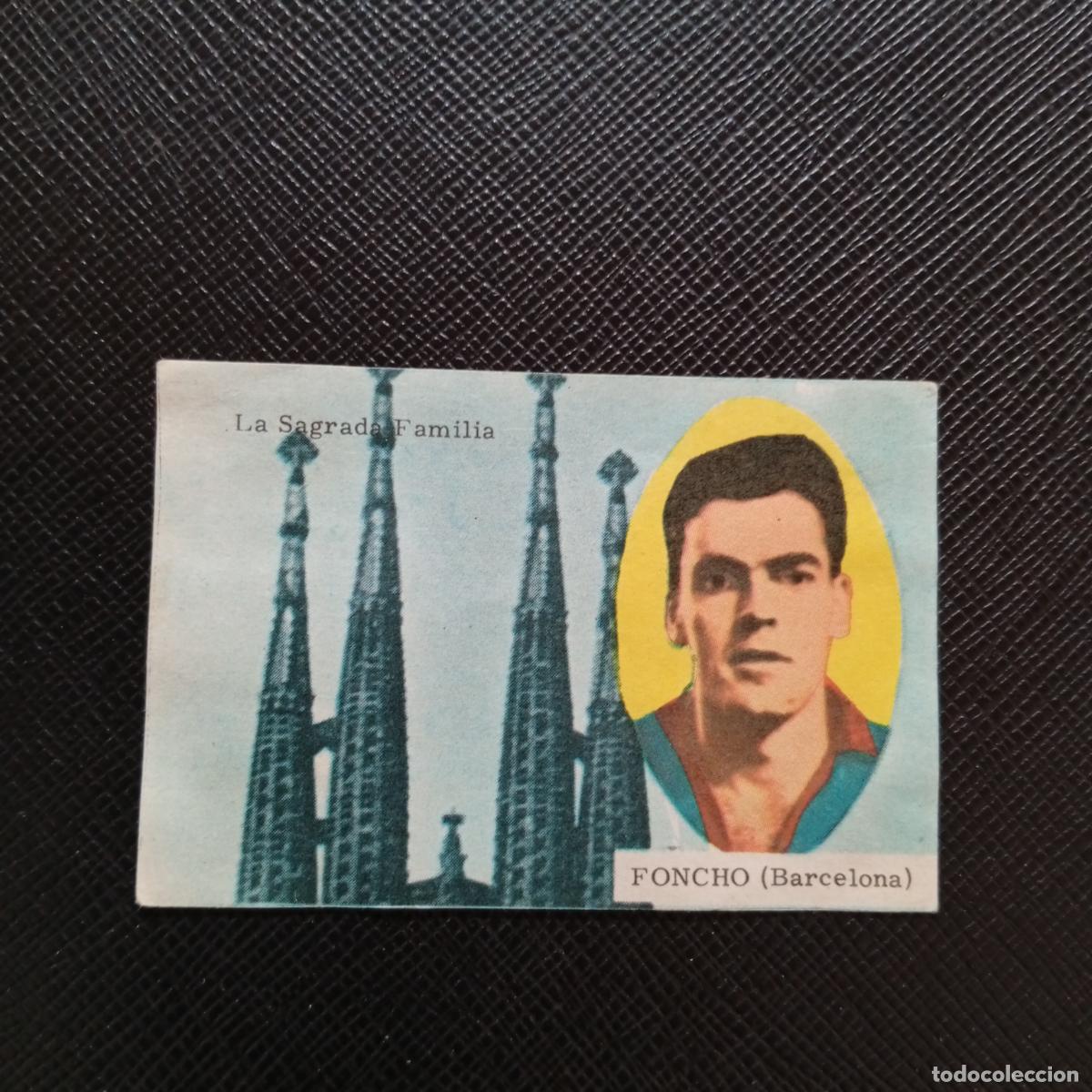 Cromos de f&uacute;tbol: FONCHO BARCELONA FHER 1963 1964 CROMO FUTBOL 63 64 LIGA - DESPEGADO - A171 PG298