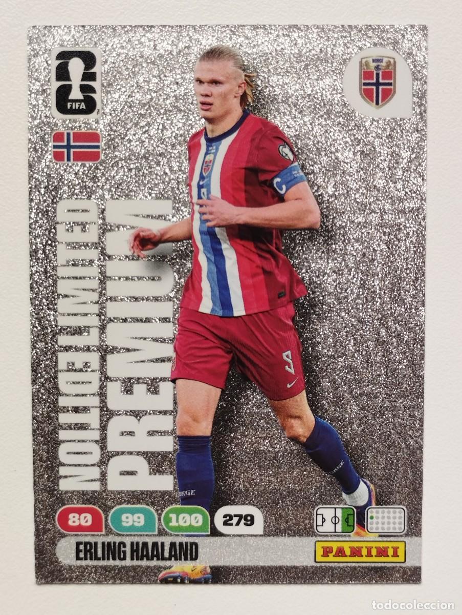 Cromos de f&uacute;tbol: CROMO CARD ADRENALYN MUNDIAL WORLD CUP 2026 LIMITED EDITION PREMIUM ERLING HAALAND NORUEGA