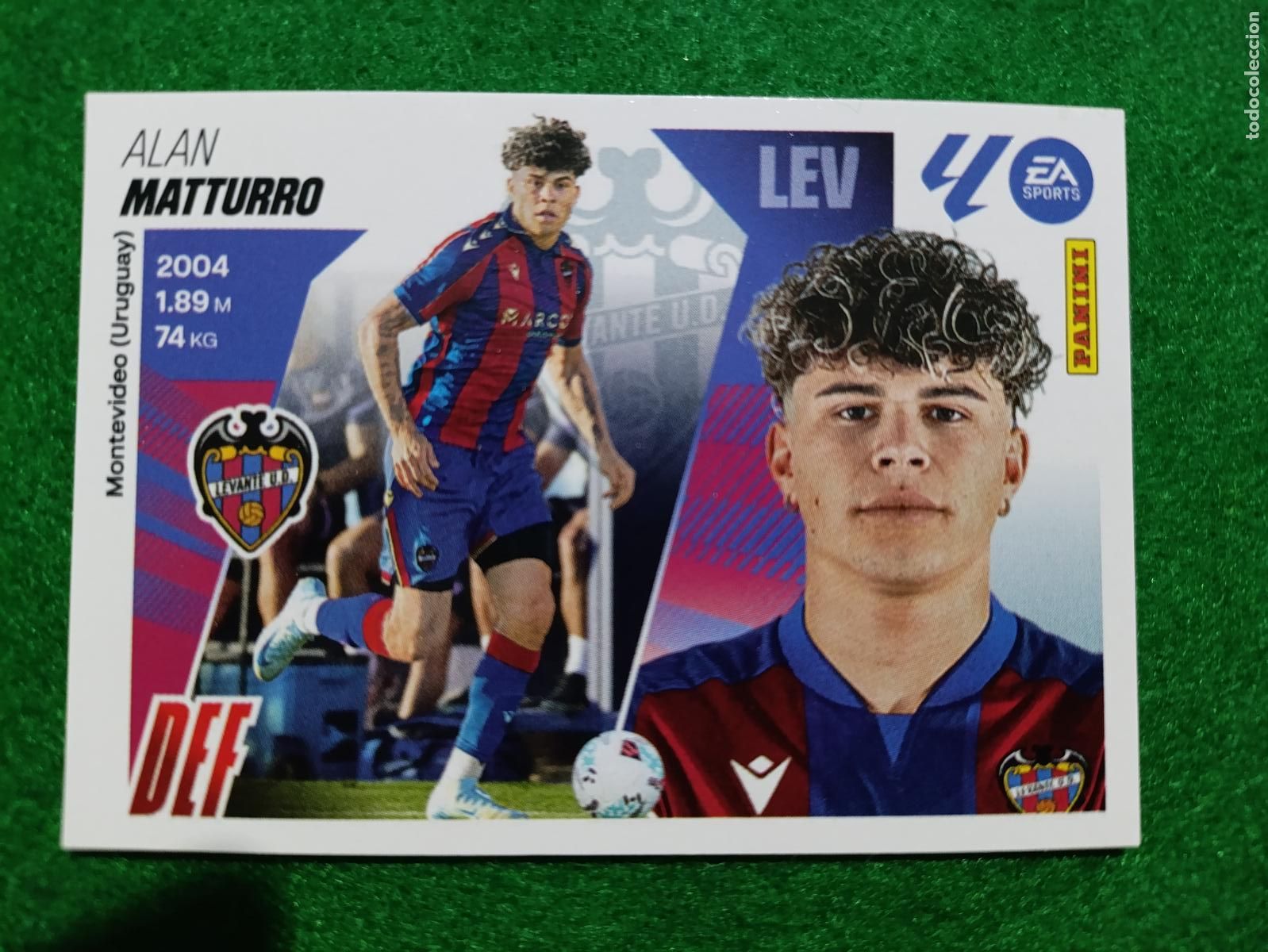 Cromos de f&uacute;tbol: LIGA ESTE 2015 2026 LEVANTE UD N&ordm; 8 MATTURRO
