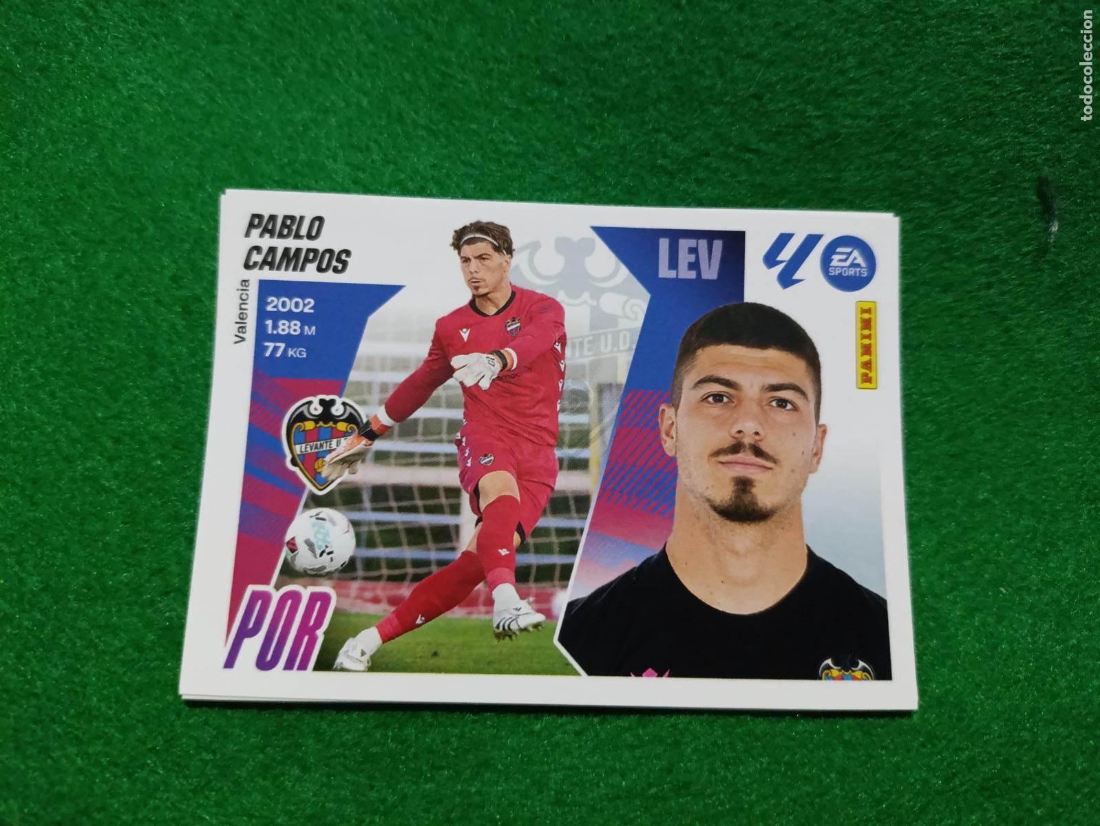 Cromos de f&uacute;tbol: LIGA ESTE 2015 2026 LEVANTE UD N&ordm; 3 PABLO CAMPOS