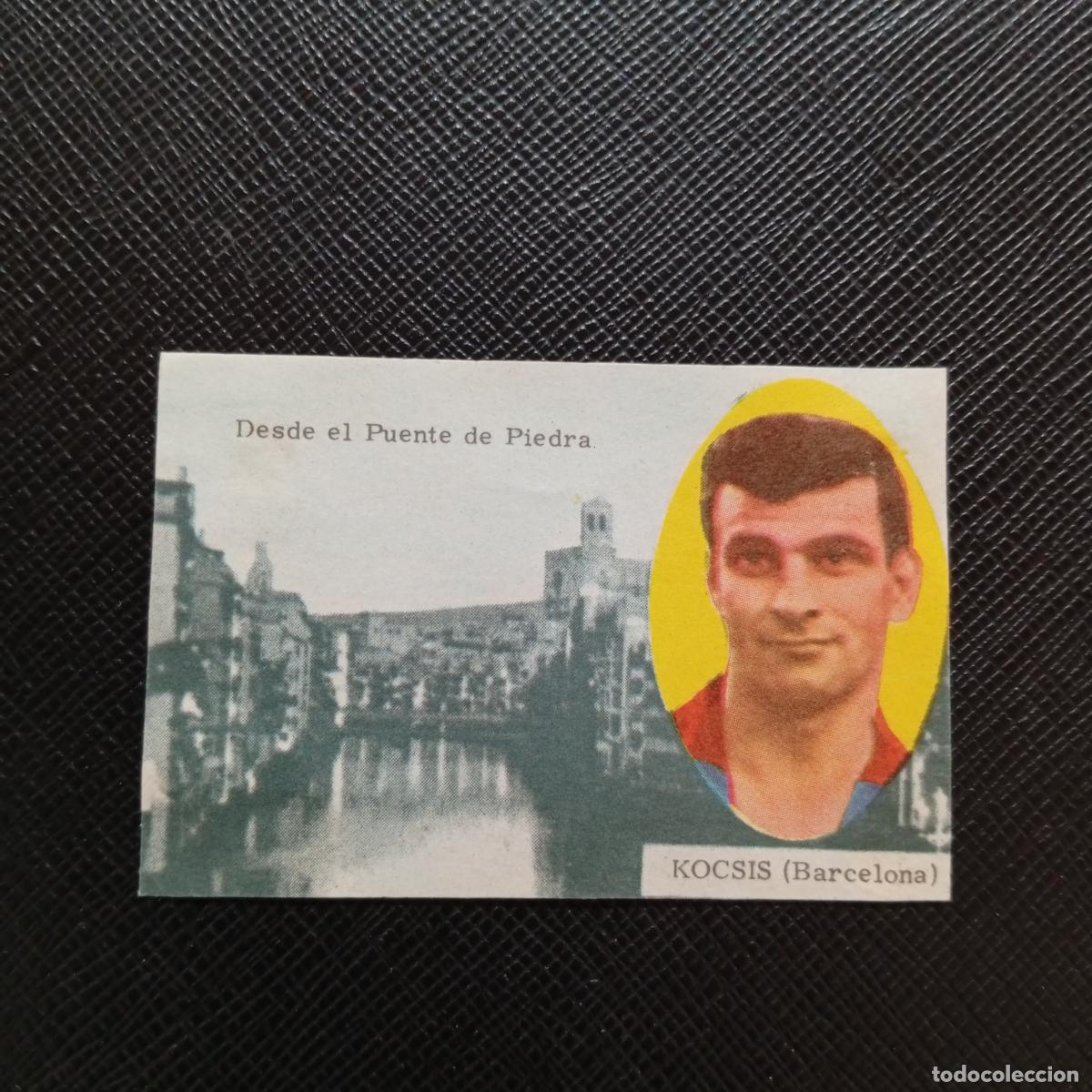 Cromos de f&uacute;tbol: KOCSIS BARCELONA FHER 1963 1964 CROMO FUTBOL 63 64 LIGA - DESPEGADO - A171 PG388