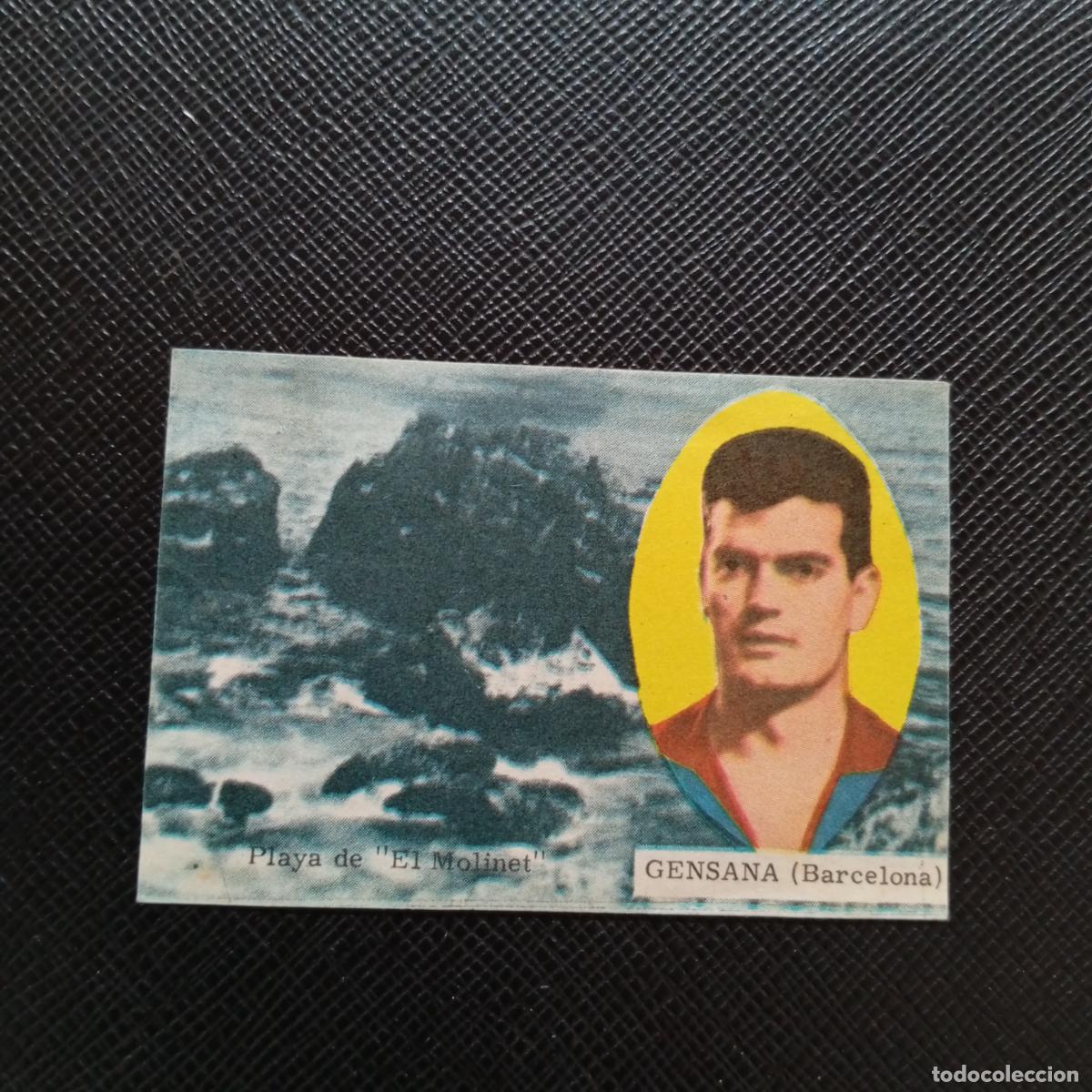 Cromos de f&uacute;tbol: GENSANA BARCELONA FHER 1963 1964 CROMO FUTBOL 63 64 LIGA - DESPEGADO - A171 PG397