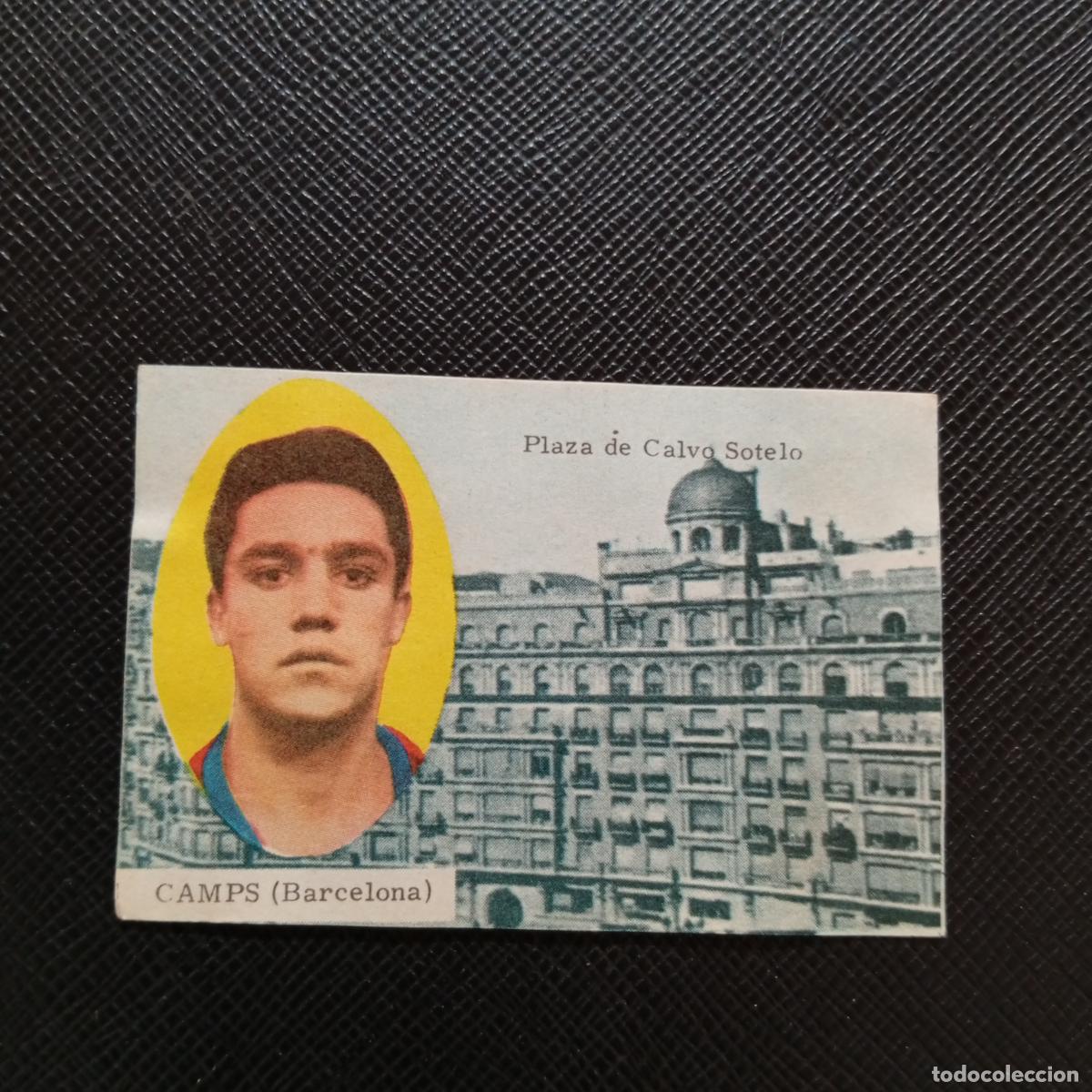 Cromos de f&uacute;tbol: CAMPS BARCELONA FHER 1963 1964 CROMO FUTBOL 63 64 LIGA - DESPEGADO - A171 PG397