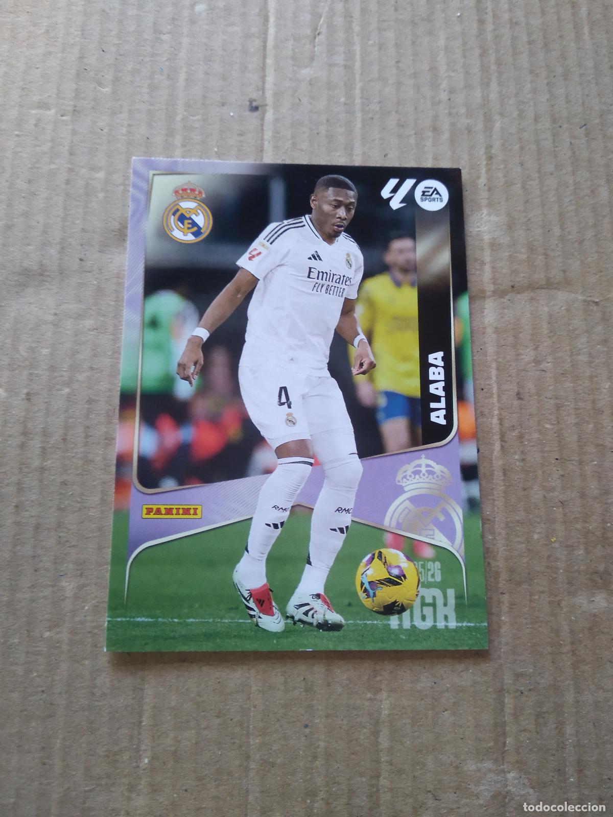 Cromos de f&uacute;tbol: 224 ALABA REAL MADRID CROMO FUTBOL PANINI LIGA MGKS 25-26 MEGACRACKS 2025-2026