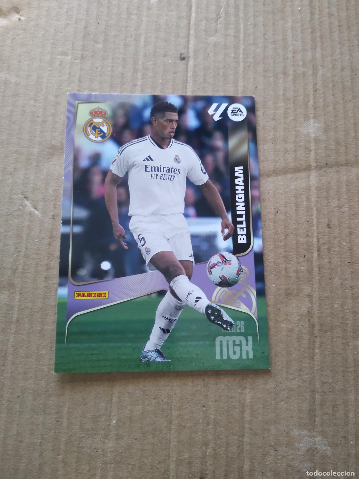 Cromos de f&uacute;tbol: 229 BELLINGHAM REAL MADRID CROMO FUTBOL PANINI LIGA MGKS 25-26 MEGACRACKS 2025-2026
