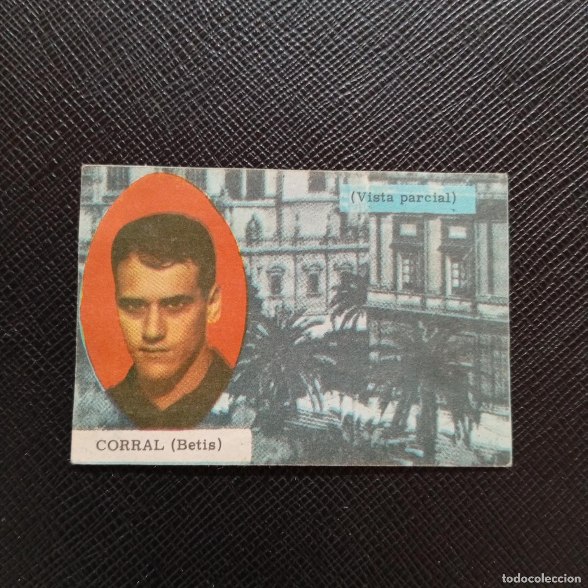 Cromos de f&uacute;tbol: CORRAL REAL BETIS FHER 1963 1964 CROMO FUTBOL 63 64 LIGA - DESPEGADO - A171 PG415