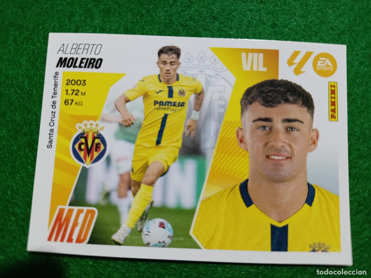 Cromos de f&uacute;tbol: LIGA ESTE 2025 2026 VILLARREAL CF N&ordm;15 FICHAJE MOLEIRO