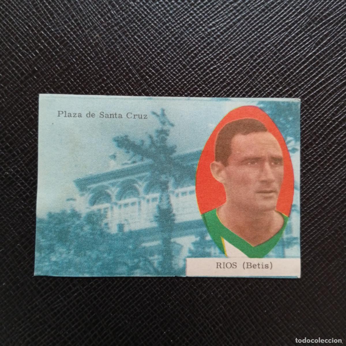 Cromos de f&uacute;tbol: RIOS REAL BETIS FHER 1963 1964 CROMO FUTBOL 63 64 LIGA - DESPEGADO - A171 PG433
