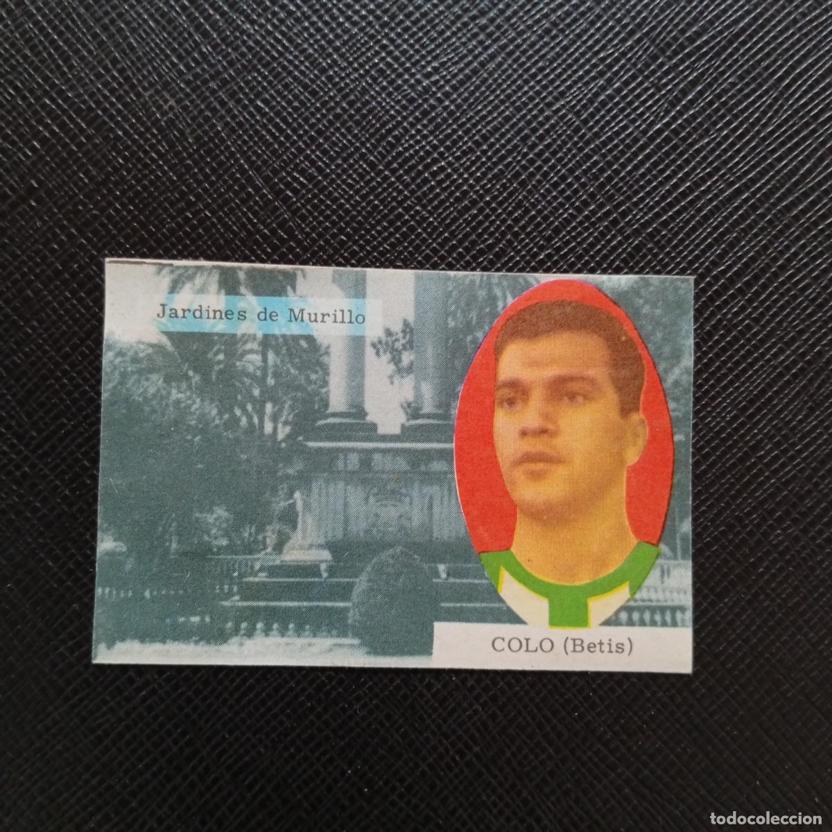 Cromos de f&uacute;tbol: COLO REAL BETIS FHER 1963 1964 CROMO FUTBOL 63 64 LIGA - DESPEGADO - A171 PG442