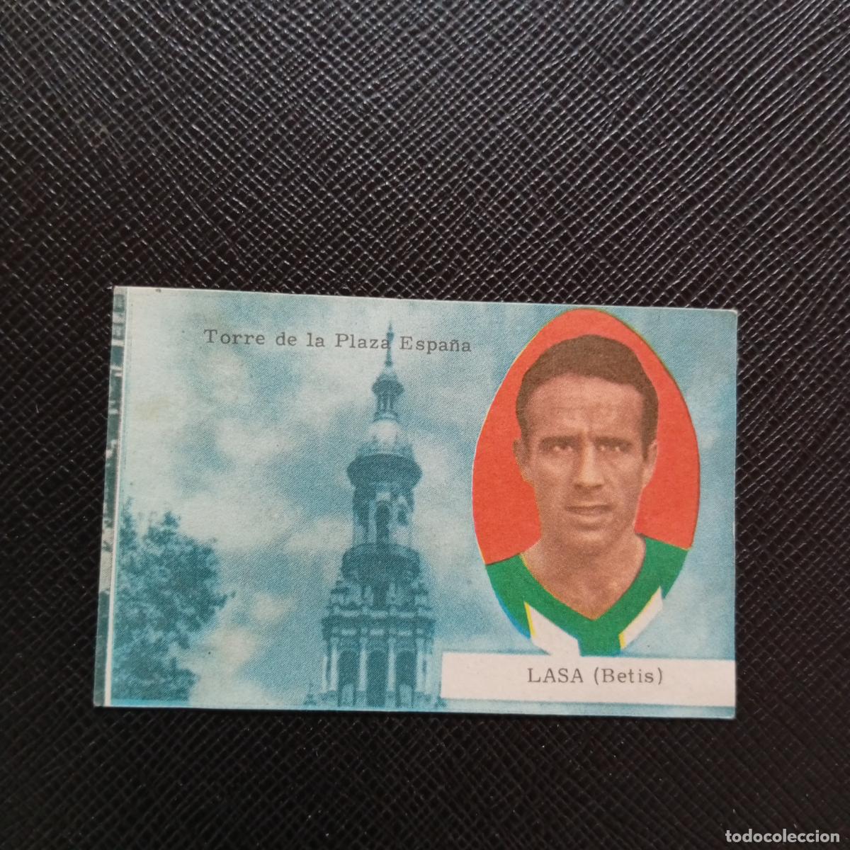 Cromos de f&uacute;tbol: LASA REAL BETIS FHER 1963 1964 CROMO FUTBOL 63 64 LIGA - DESPEGADO - A171 PG451