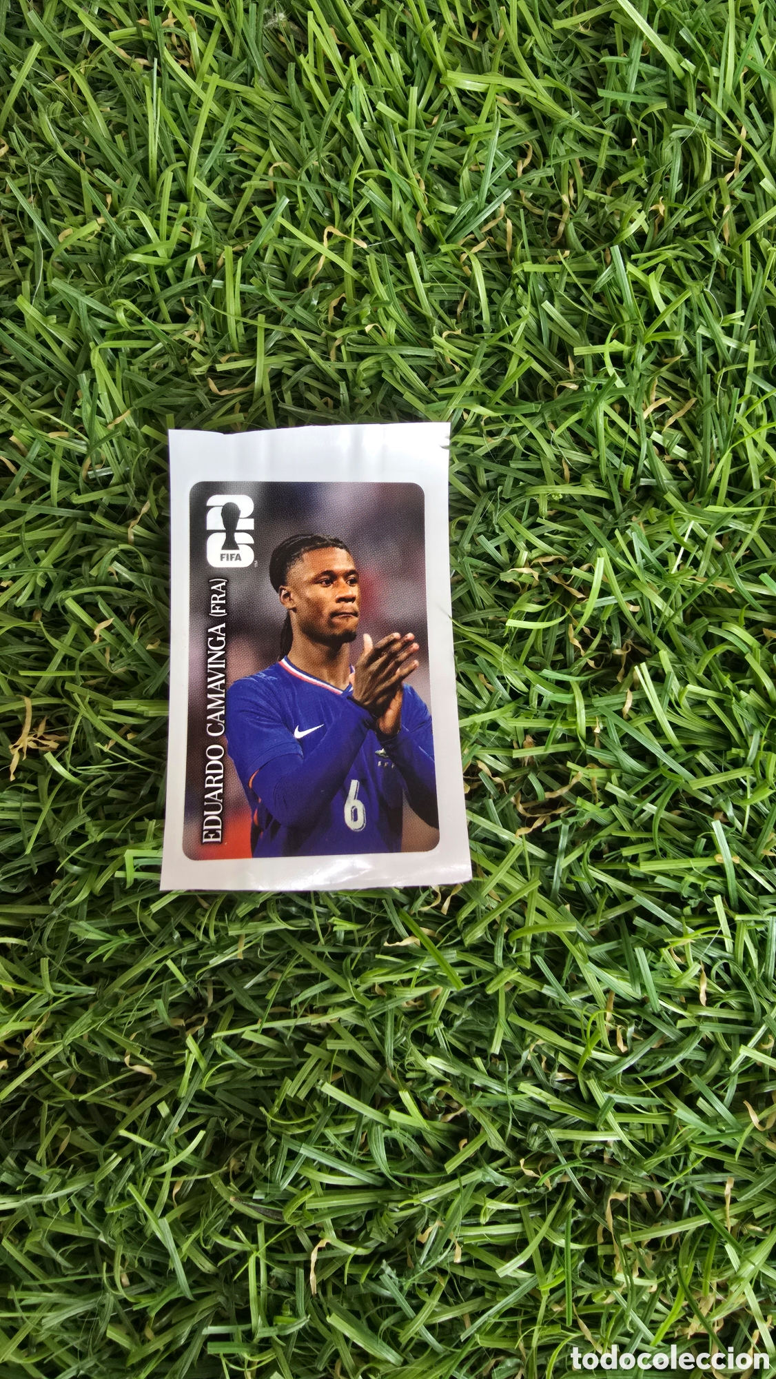 Cromos de f&uacute;tbol: Camavinga Coca Cola Mundial 2026 Panini