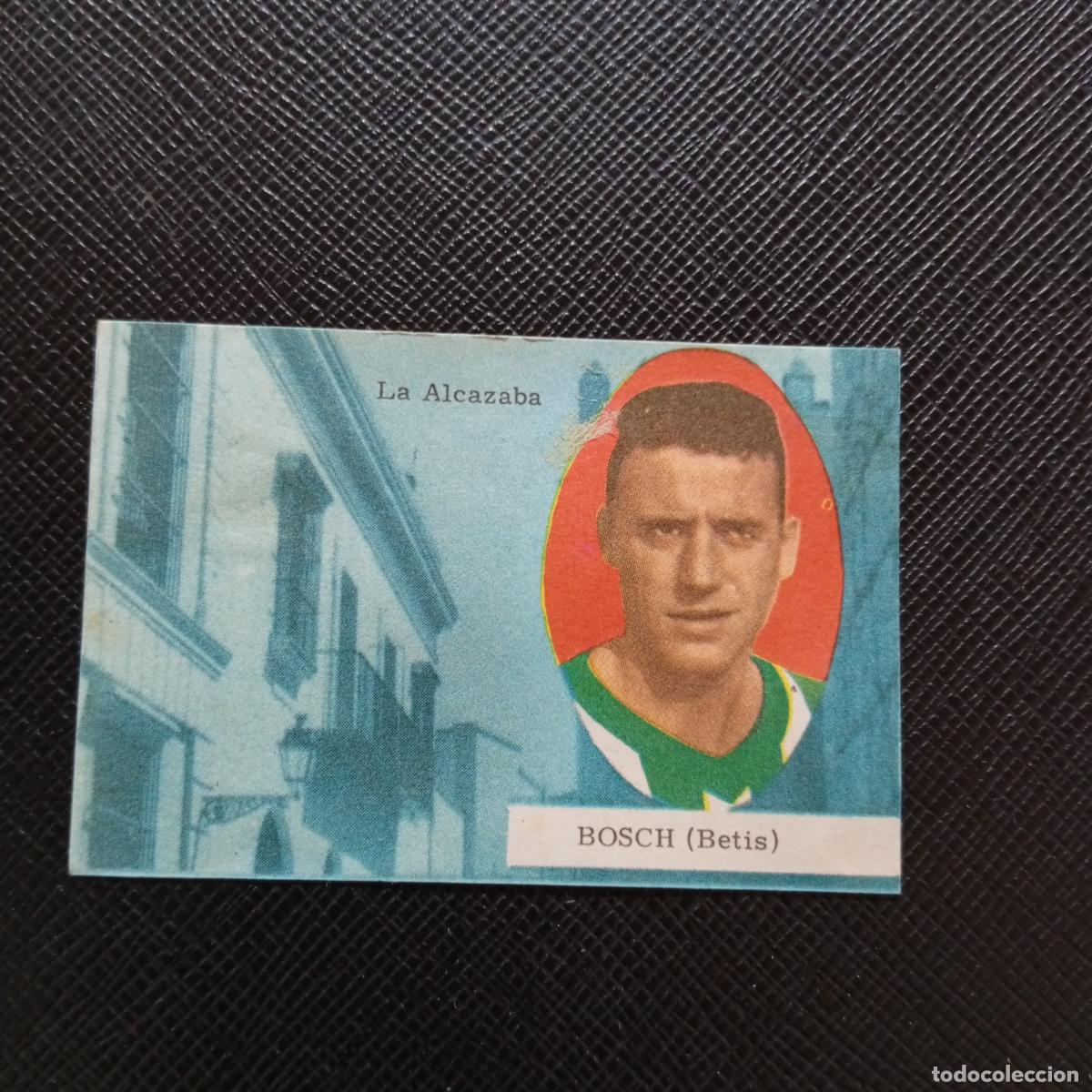 Cromos de f&uacute;tbol: BOSCH REAL BETIS FHER 1963 1964 CROMO FUTBOL 63 64 LIGA - DESPEGADO - A171 PG460