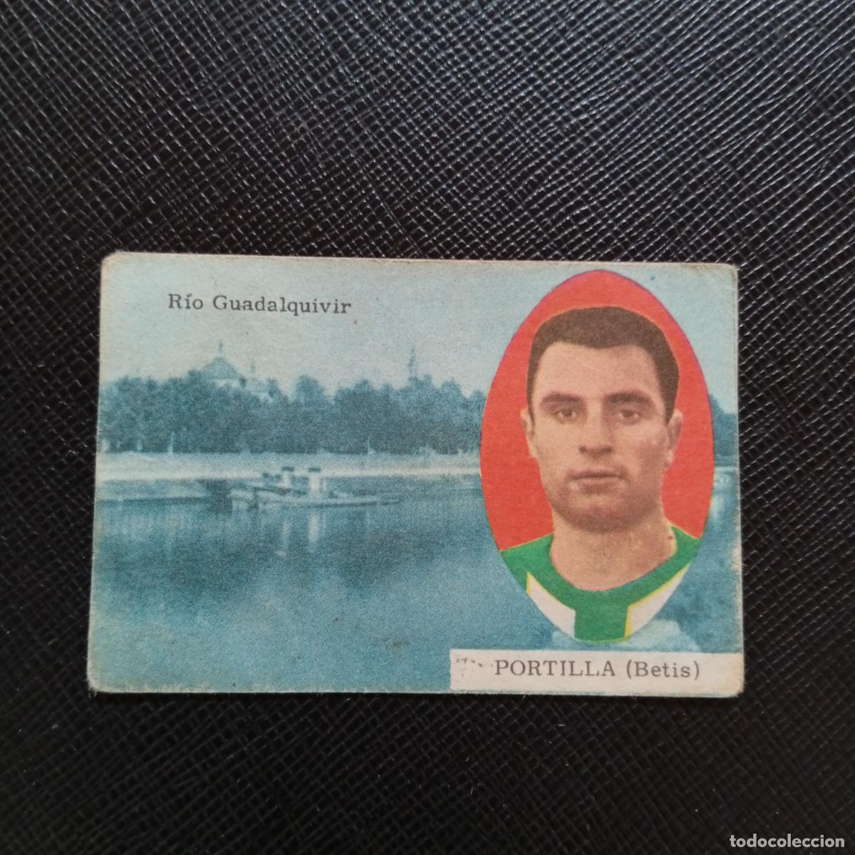 Cromos de f&uacute;tbol: PORTILLA REAL BETIS FHER 1963 1964 CROMO FUTBOL 63 64 LIGA - DESPEGADO - A171 PG487