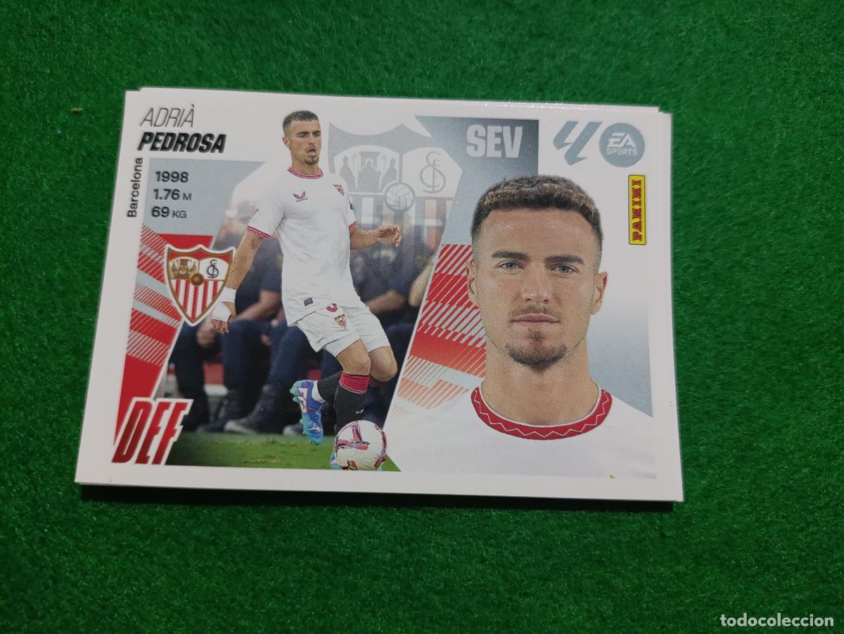 Cromos de f&uacute;tbol: LIGA ESTE 2025 2026 SEVILLA FC N&ordm;10 PEDROSA