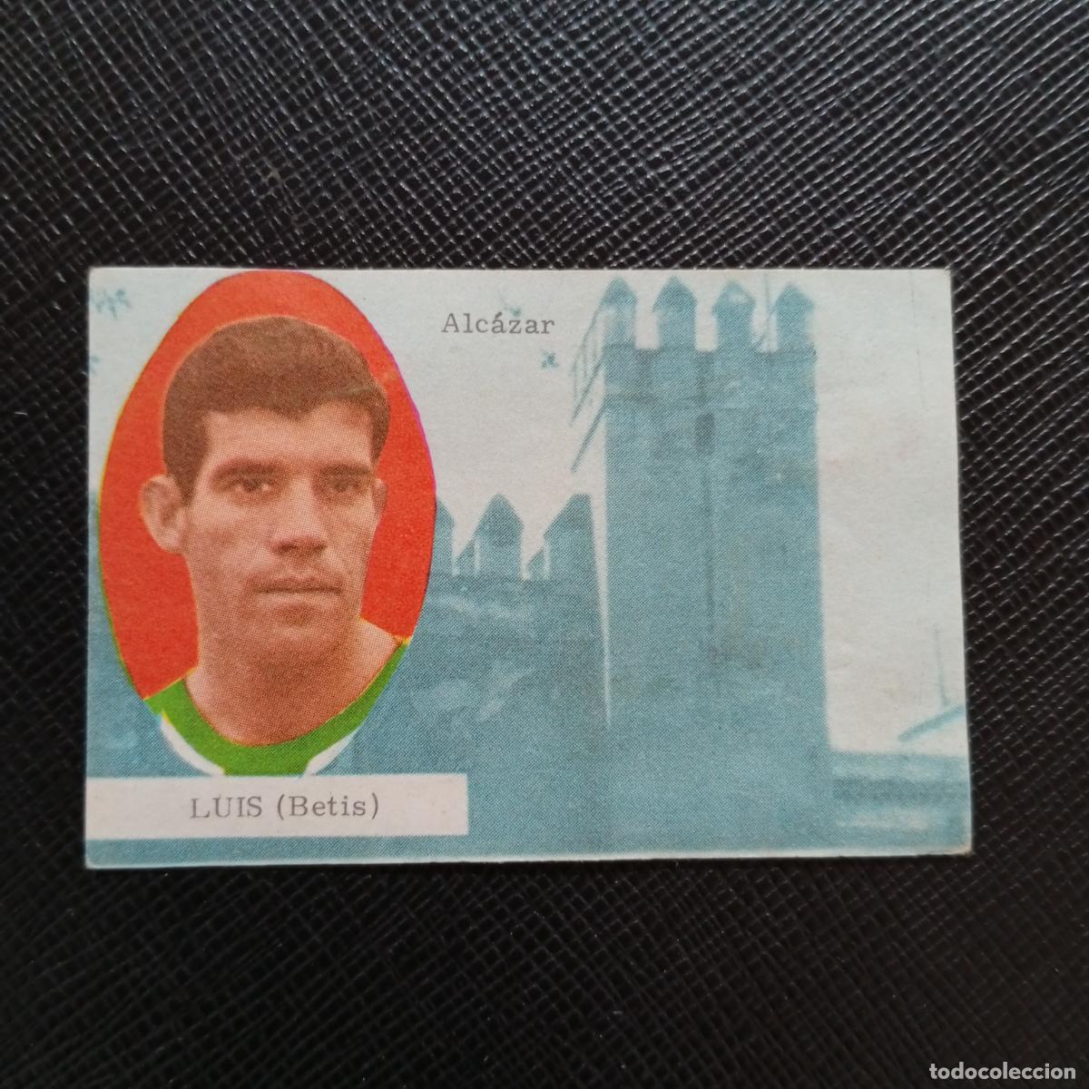 Cromos de f&uacute;tbol: LUIS ARAGONES REAL BETIS FHER 1963 1964 CROMO FUTBOL 63 64 LIGA - DESPEGADO - A171 PG487