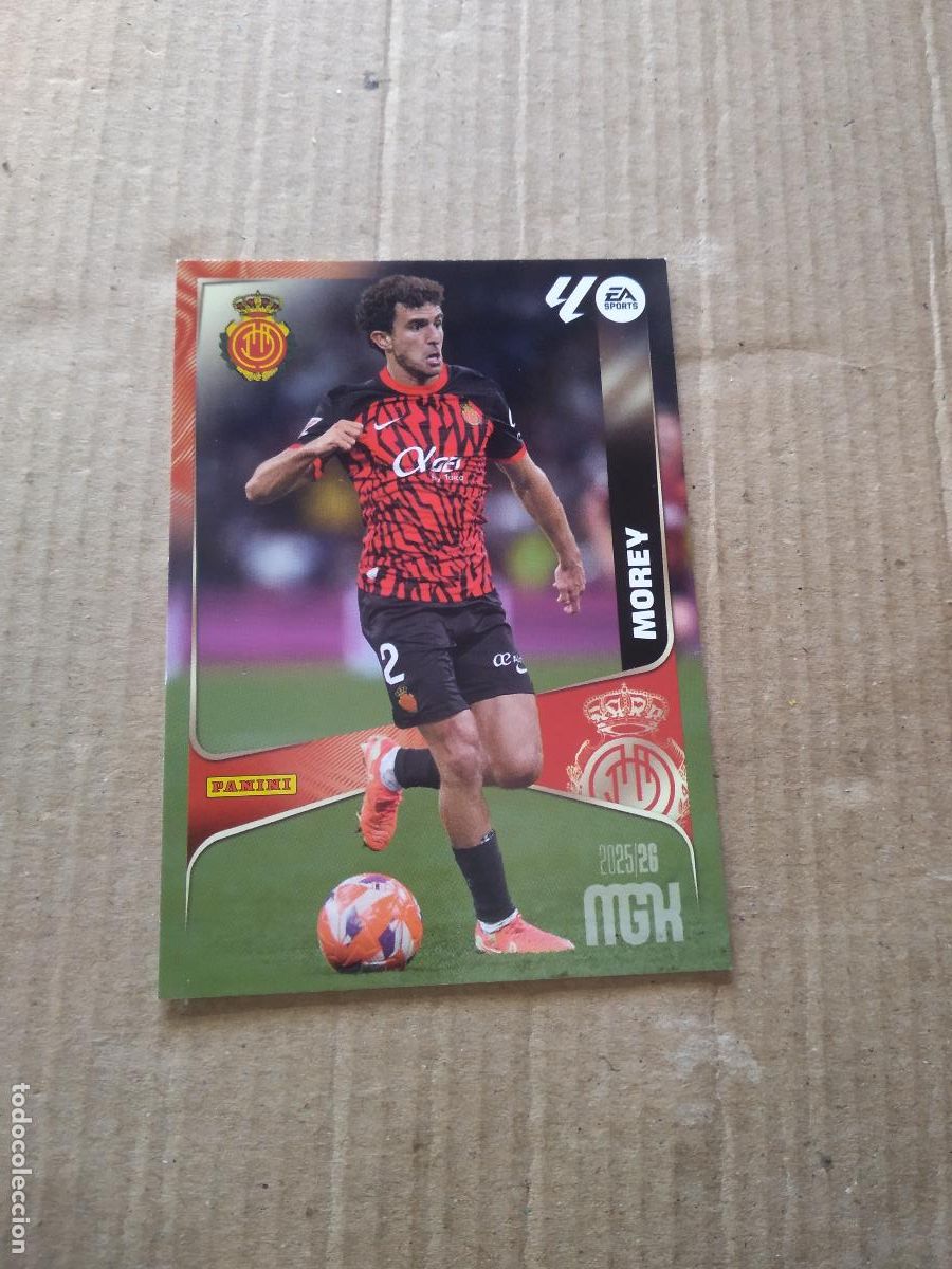 Cromos de f&uacute;tbol: 238 MOREY MALLORCA CROMO FUTBOL PANINI LIGA MGKS 25-26 MEGACRACKS 2025-2026