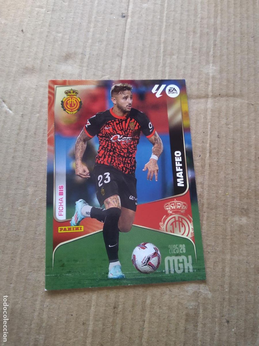 Cromos de f&uacute;tbol: 238 BIS MAFFEO MALLORCA CROMO FUTBOL PANINI LIGA MGKS 25-26 MEGACRACKS 2025-2026