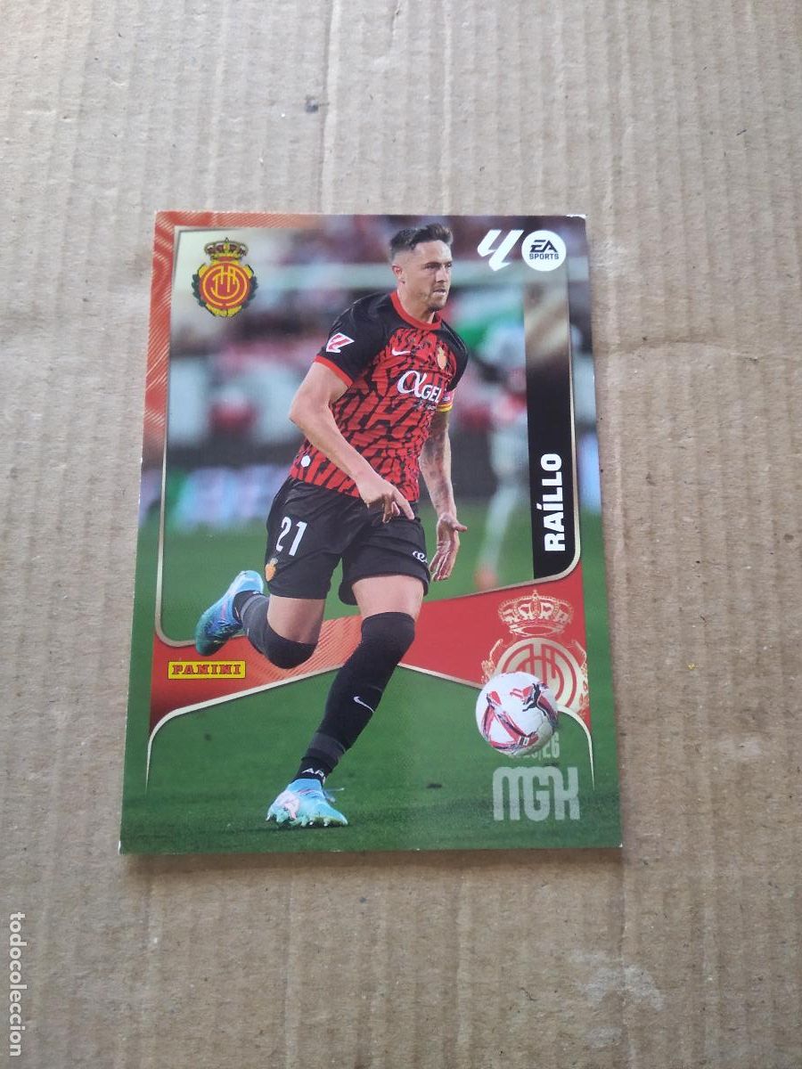 Cromos de f&uacute;tbol: 239 RAILLO MALLORCA CROMO FUTBOL PANINI LIGA MGKS 25-26 MEGACRACKS 2025-2026
