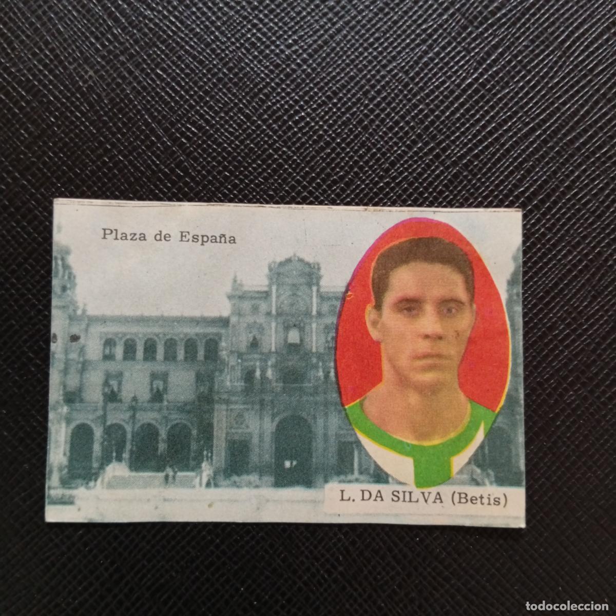 Cromos de f&uacute;tbol: L DA SILVA REAL BETIS FHER 1963 1964 CROMO FUTBOL 63 64 LIGA - DESPEGADO - A171 PG496