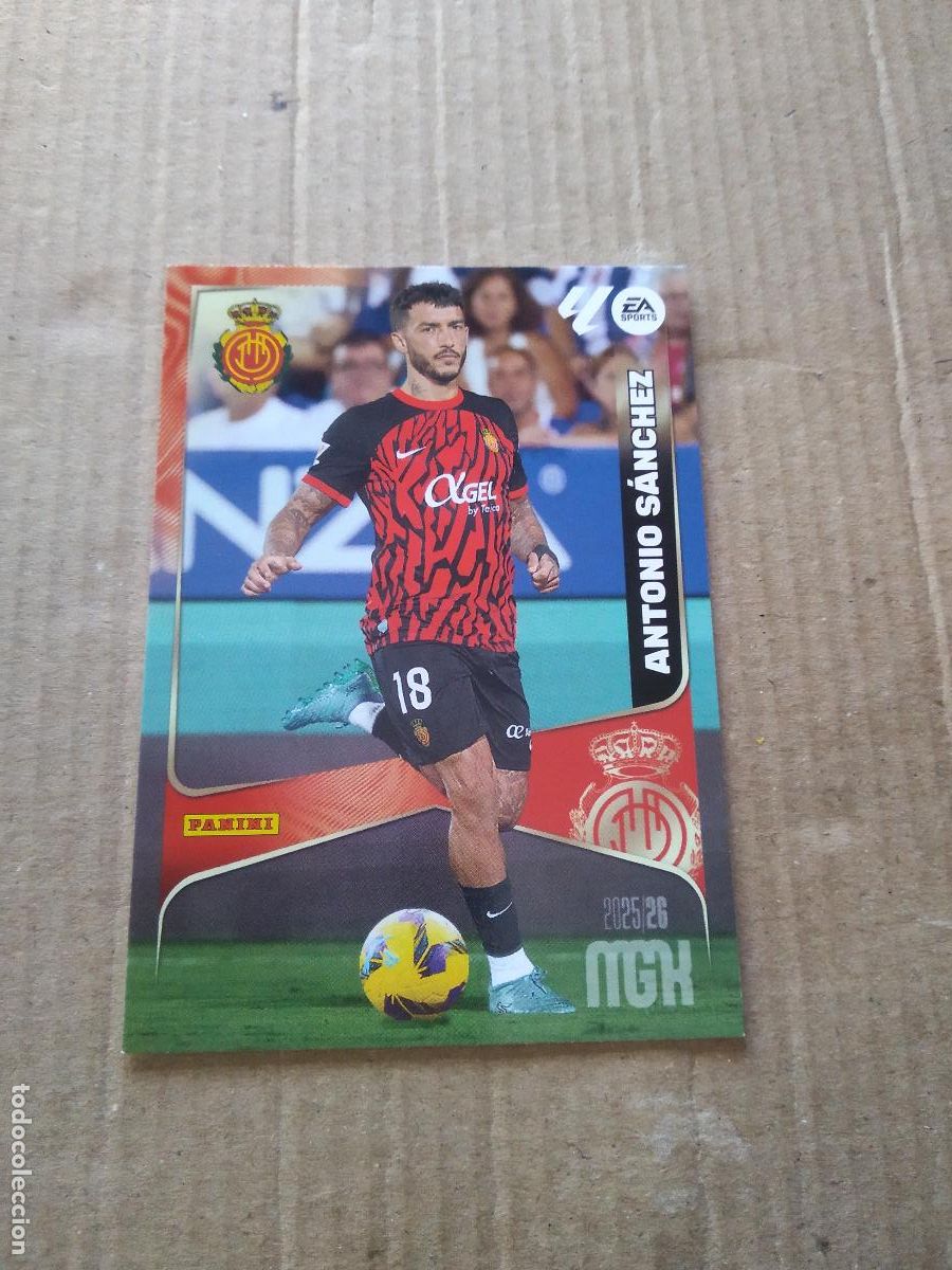 Cromos de f&uacute;tbol: 246 ANTONIO SANCHEZ MALLORCA CROMO FUTBOL PANINI LIGA MGKS 25-26 MEGACRACKS 2025-2026