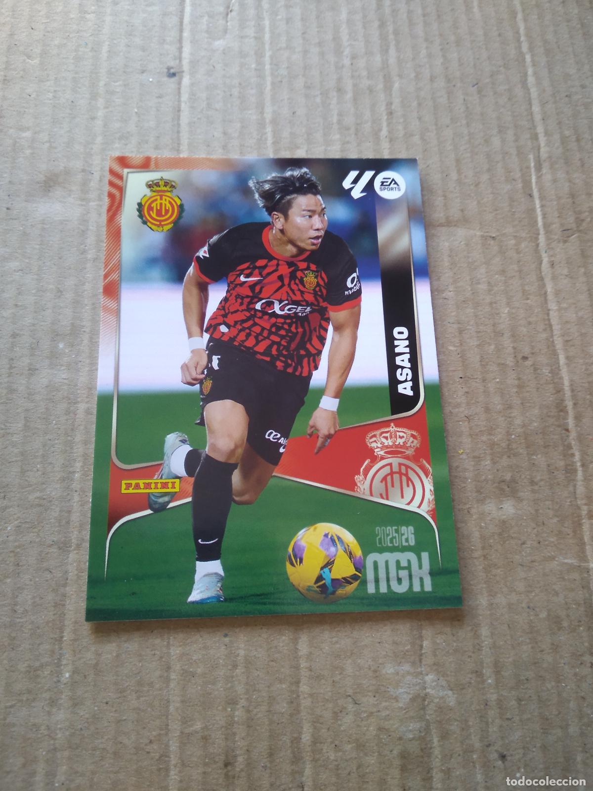 Cartes &agrave; collectionner de Football: 249 ASANO MALLORCA CROMO FUTBOL PANINI LIGA MGKS 25-26 MEGACRACKS 2025-2026
