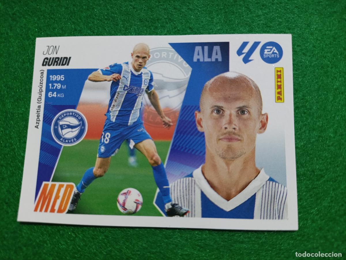 Cromos de f&uacute;tbol: LIGA ESTE 2025 2026 D ALAVES N&ordm;13 GURIDI