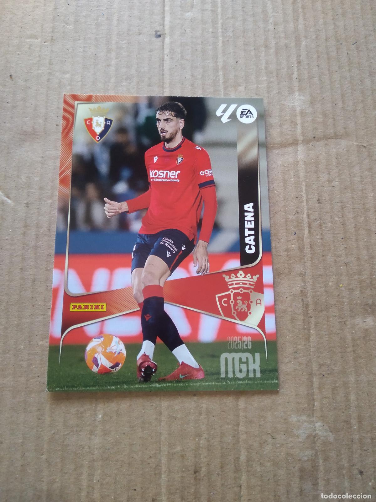 Cromos de f&uacute;tbol: 257 CATENA OSASUNA CROMO FUTBOL PANINI LIGA MGKS 25-26 MEGACRACKS 2025-2026