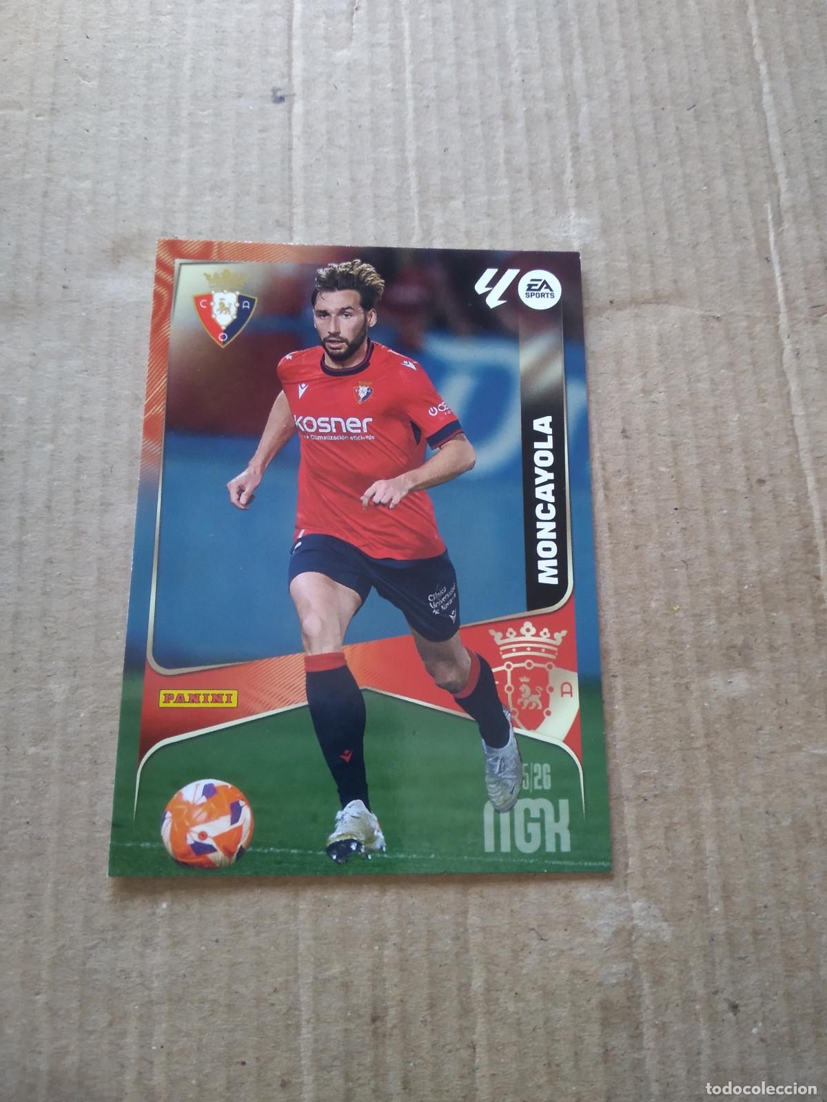 Cromos de Futebol: 262 MONCAYOLA OSASUNA CROMO FUTBOL PANINI LIGA MGKS 25-26 MEGACRACKS 2025-2026