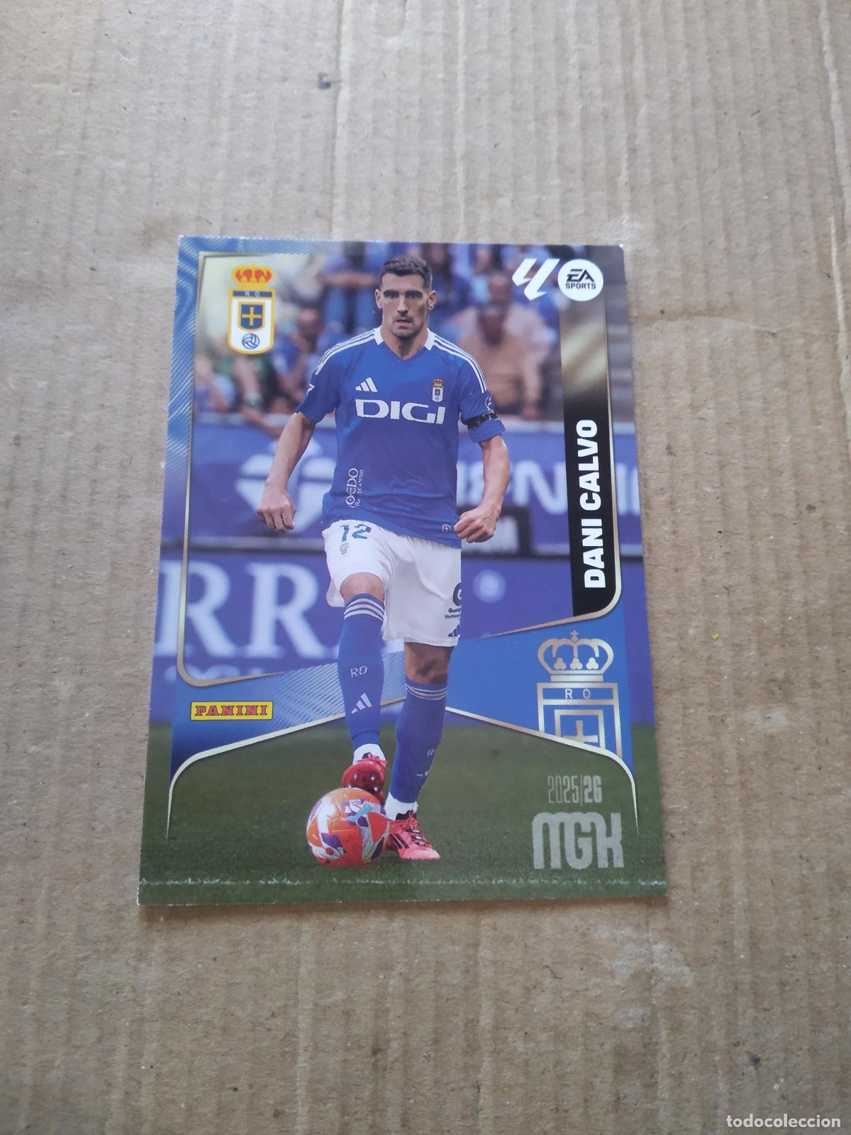 Cromos de Futebol: 275 DANI CALVO OVIEDO CROMO FUTBOL PANINI LIGA MGKS 25-26 MEGACRACKS 2025-2026