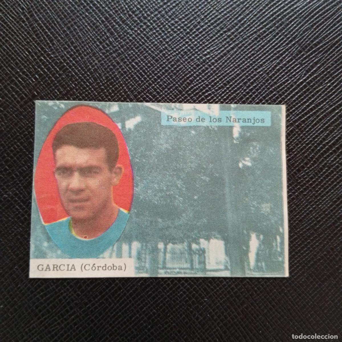 Cromos de Futebol: GARCIA CORDOBA FHER 1963 1964 CROMO FUTBOL 63 64 LIGA - DESPEGADO - A171 PG496