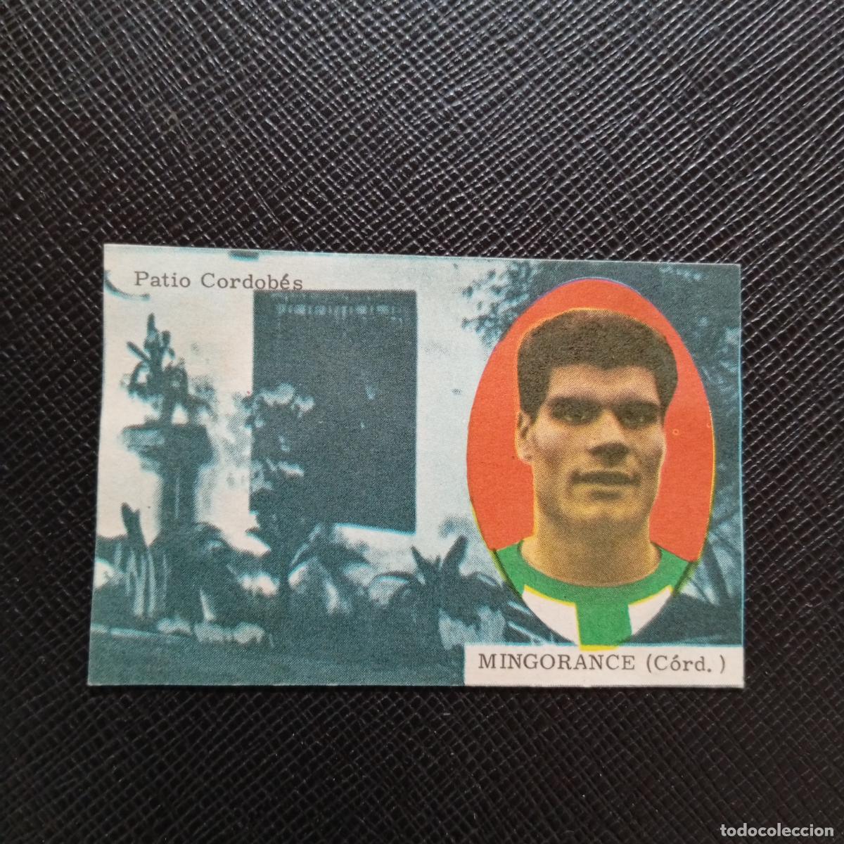 Cromos de f&uacute;tbol: MINGORANCE CORDOBA FHER 1963 1964 CROMO FUTBOL 63 64 LIGA - DESPEGADO - A171 PG496