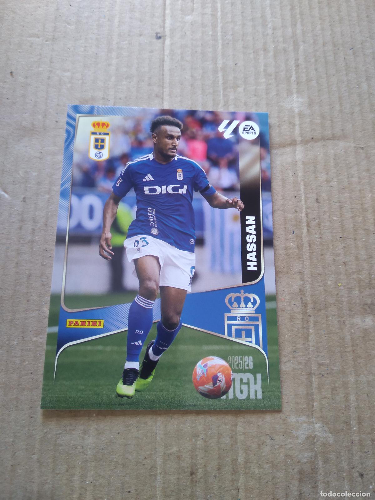 Cromos de f&uacute;tbol: 285 HASSAN OVIEDO CROMO FUTBOL PANINI LIGA MGKS 25-26 MEGACRACKS 2025-2026
