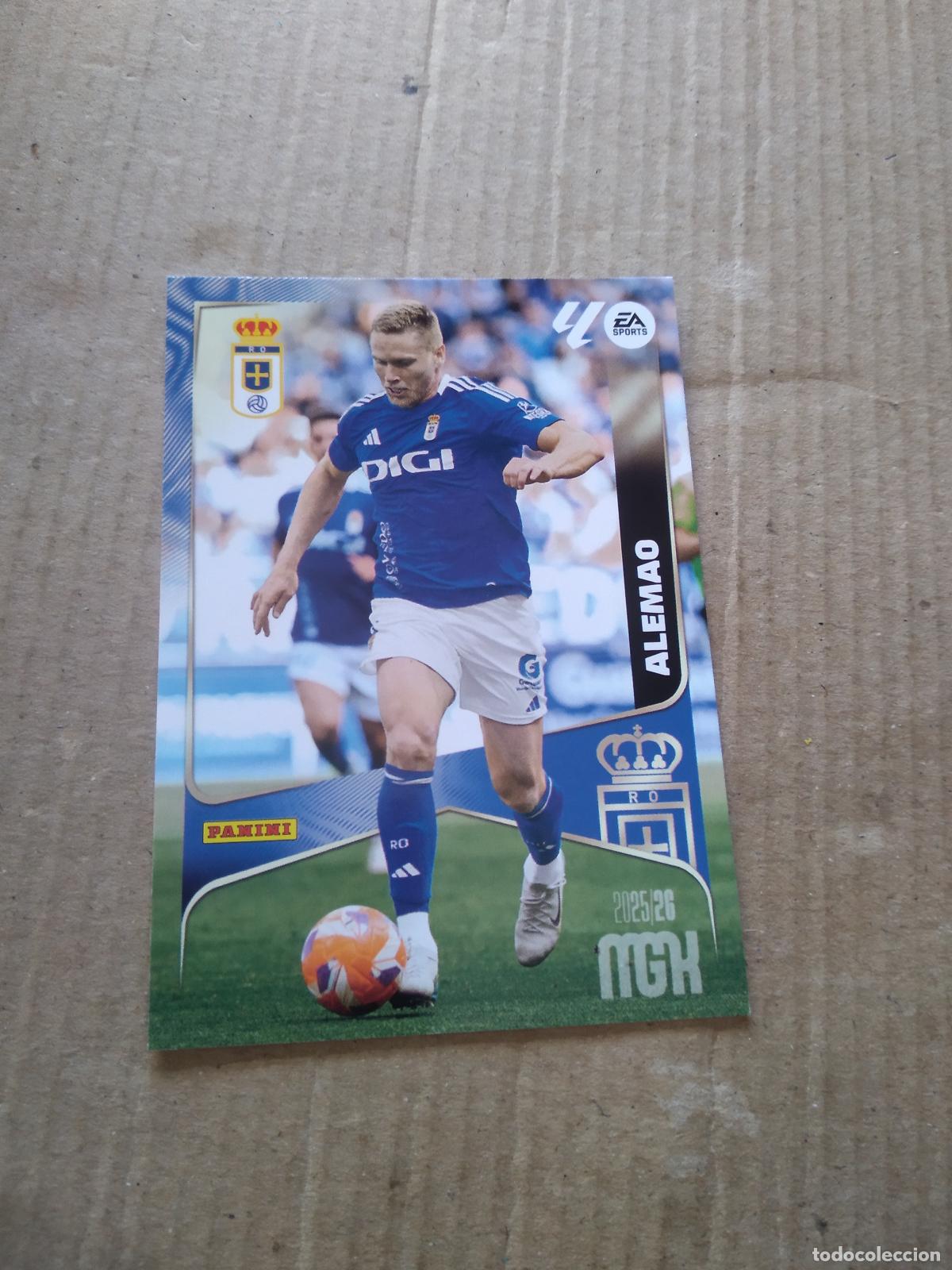 Cromos de f&uacute;tbol: 288 ALEMAO OVIEDO CROMO FUTBOL PANINI LIGA MGKS 25-26 MEGACRACKS 2025-2026