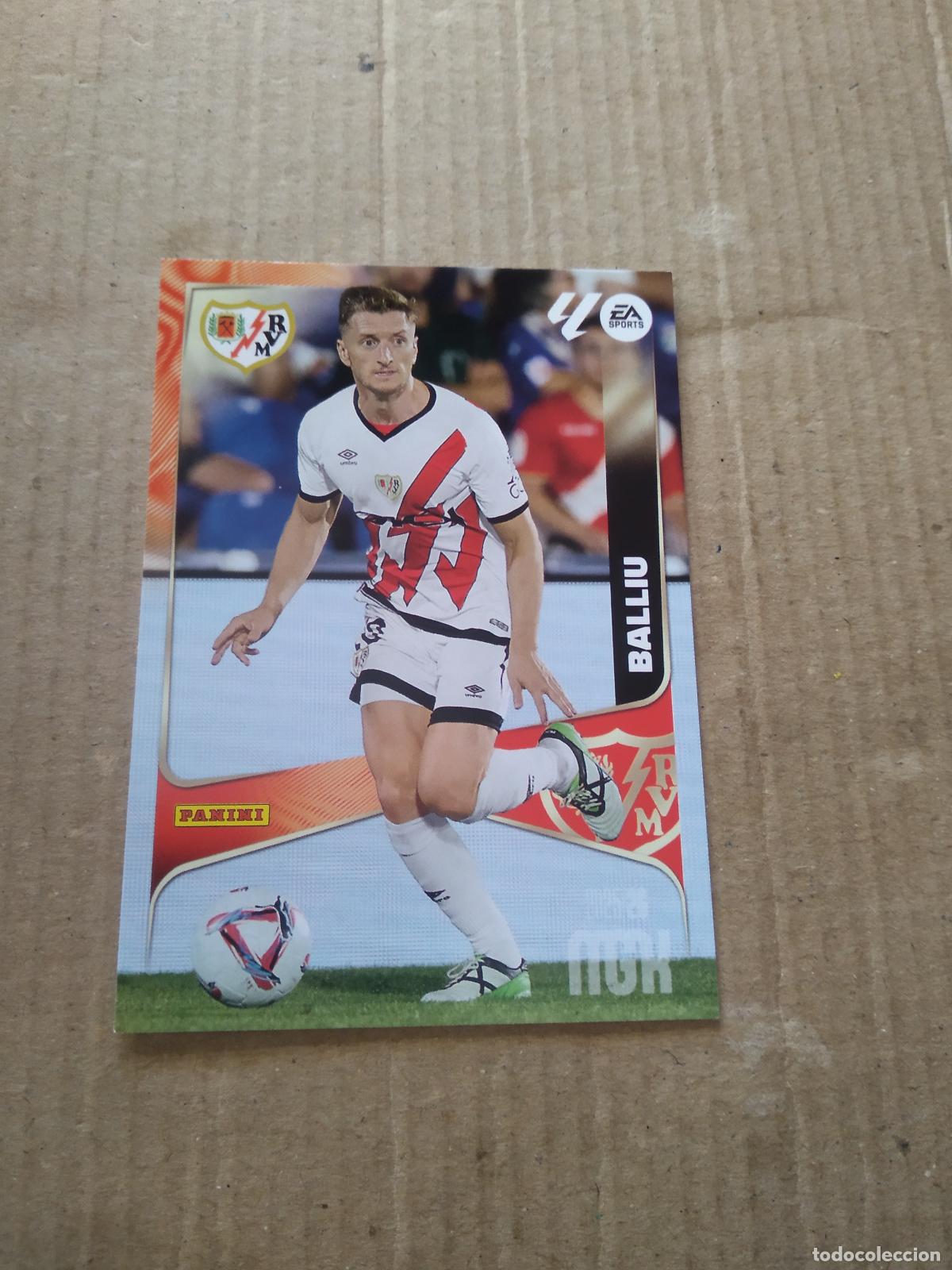 Cromos de f&uacute;tbol: 292 BALLIU RAYO VALLECANO CROMO FUTBOL PANINI LIGA MGKS 25-26 MEGACRACKS 2025-2026