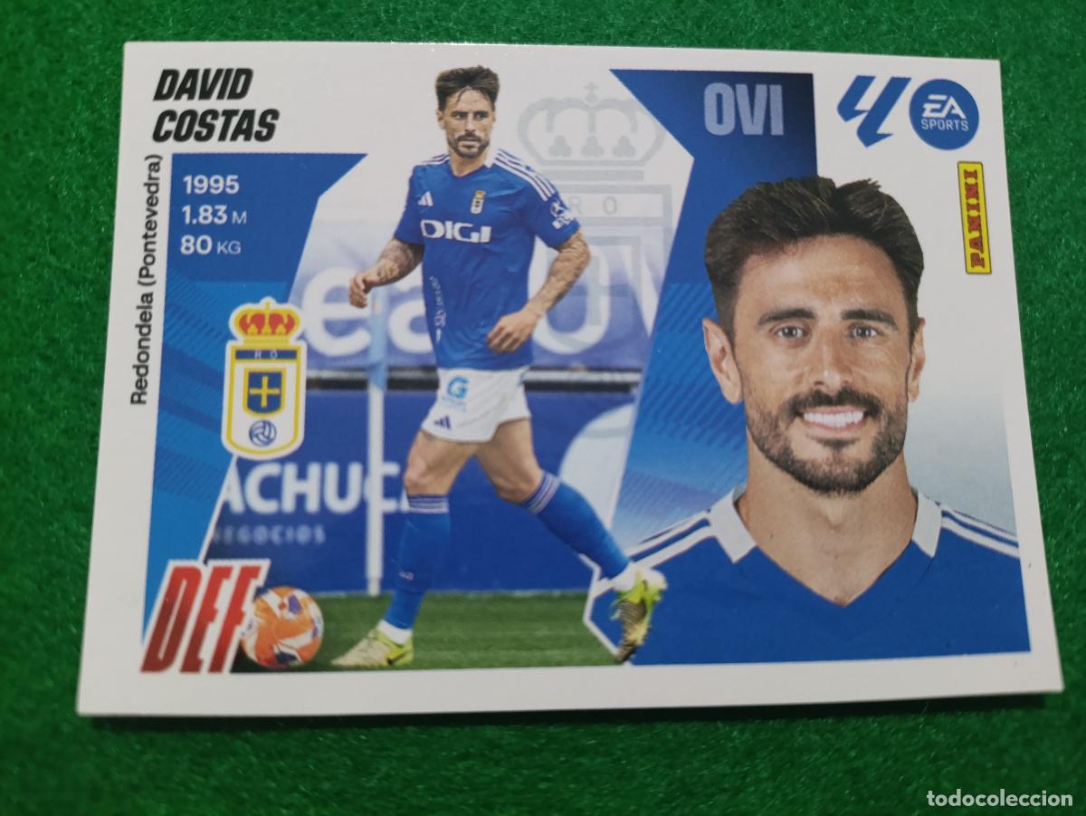 Cromos de f&uacute;tbol: LIGA ESTE 2025 2026 REAL OVIEDO N&ordm;8 DAVID COSTA