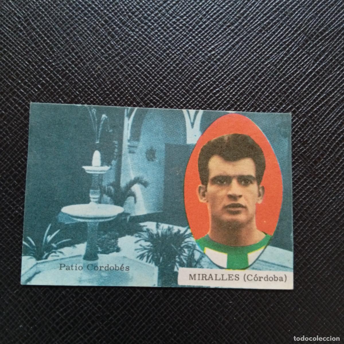 Cromos de f&uacute;tbol: MIRALLES CORDOBA FHER 1963 1964 CROMO FUTBOL 63 64 LIGA - DESPEGADO - A171 PG532