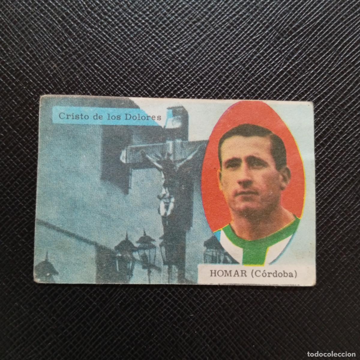 Cromos de f&uacute;tbol: HOMAR CORDOBA FHER 1963 1964 CROMO FUTBOL 63 64 LIGA - DESPEGADO - A171 PG532